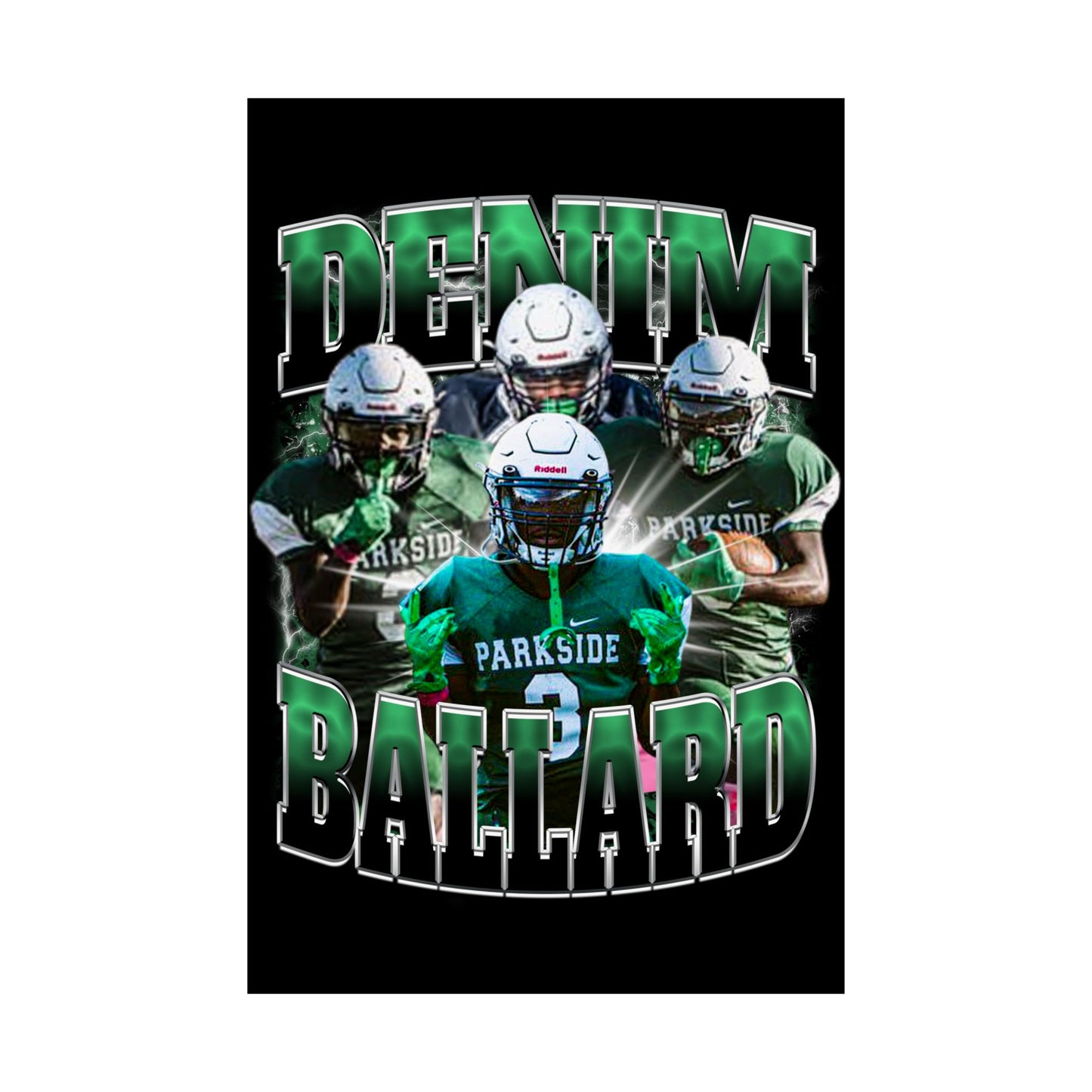 Denim Ballard Poster 24" x 36"