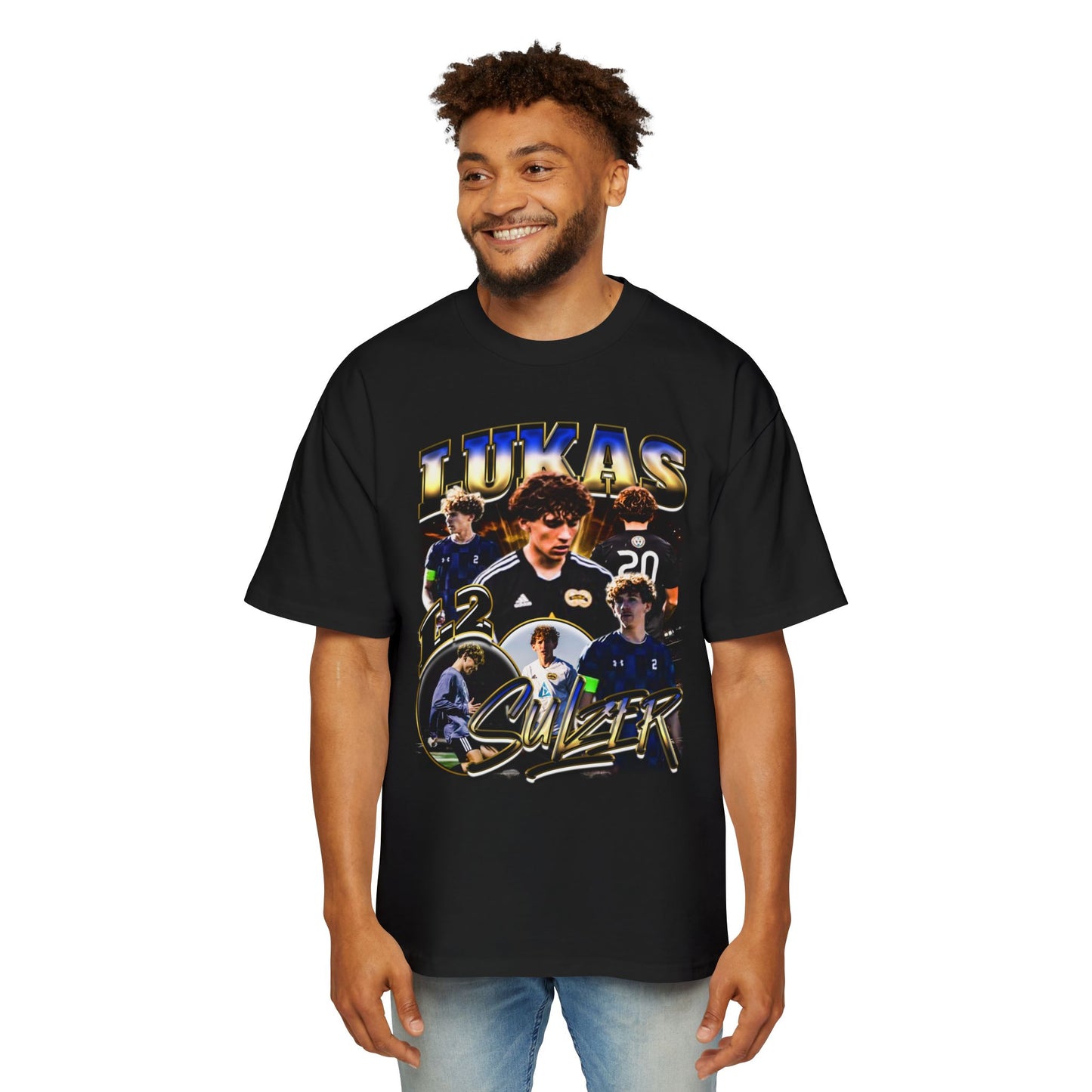 Lukas Sulzer Oversized Retro Tee