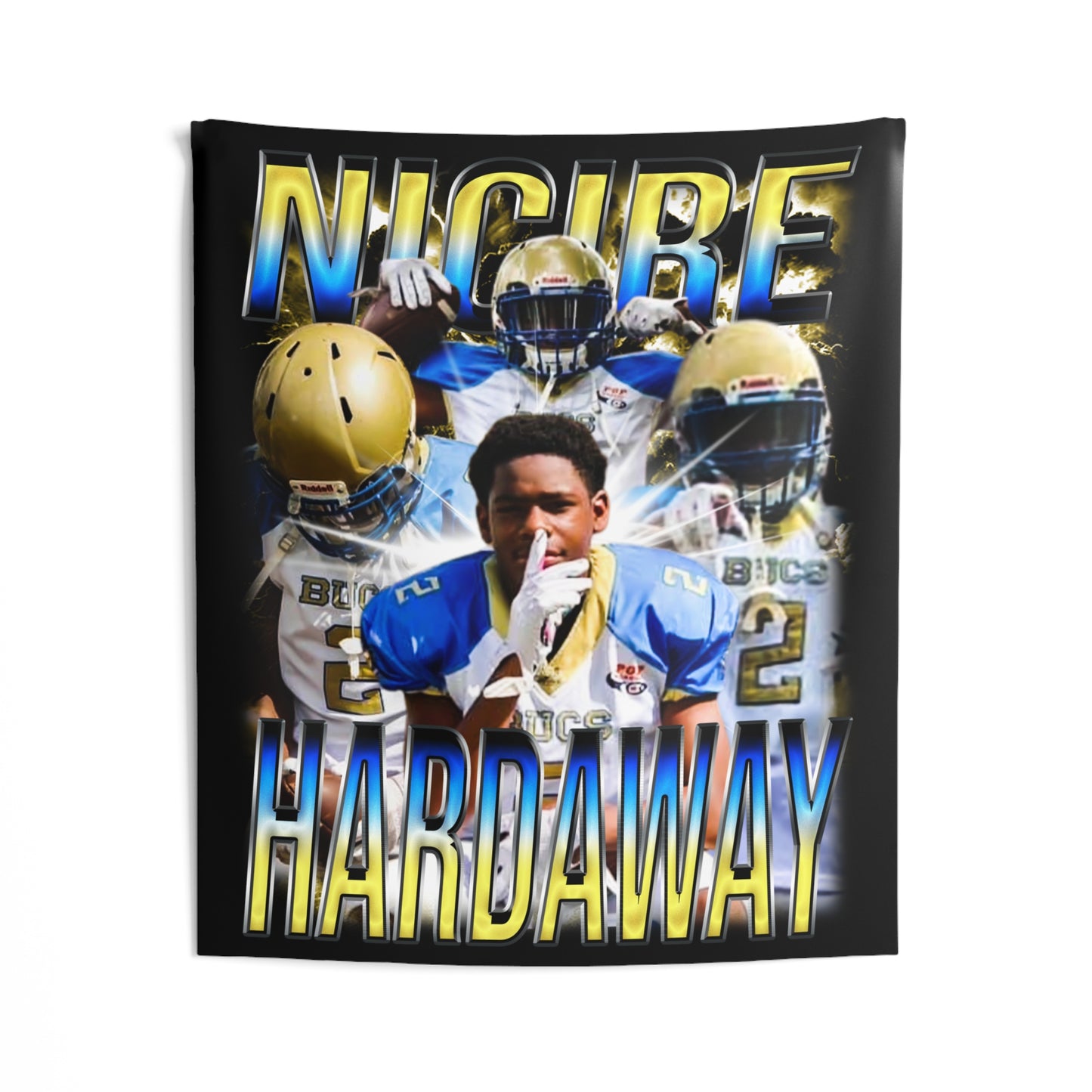 Nicire Hardaway Tapestry 50” x 60”