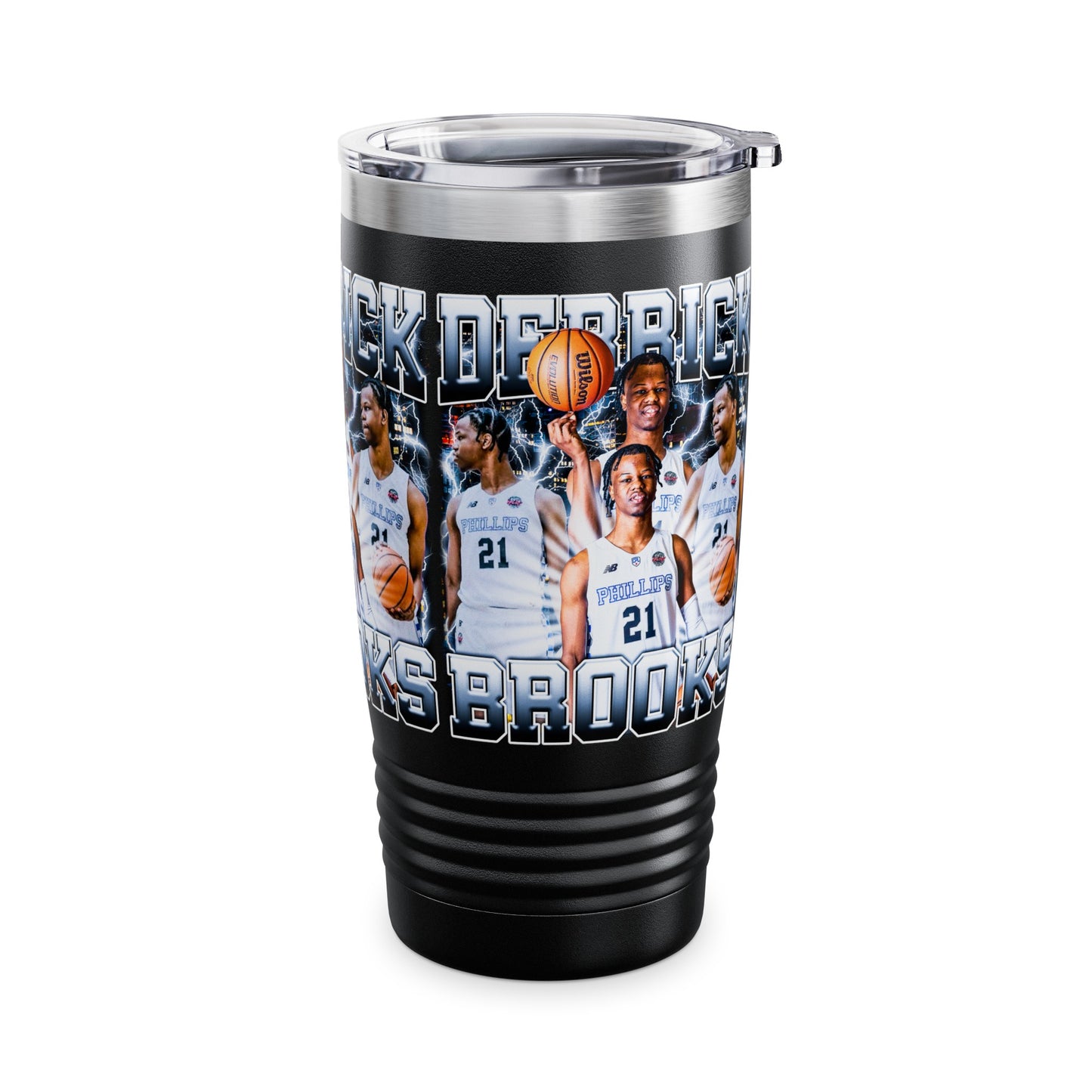 Derrick Brooks Stainless Steel Tumbler