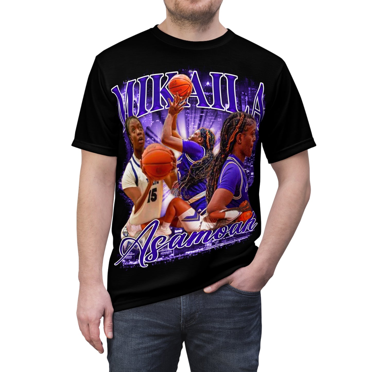 Mikaila Asamoah Vintage Full Print Tee
