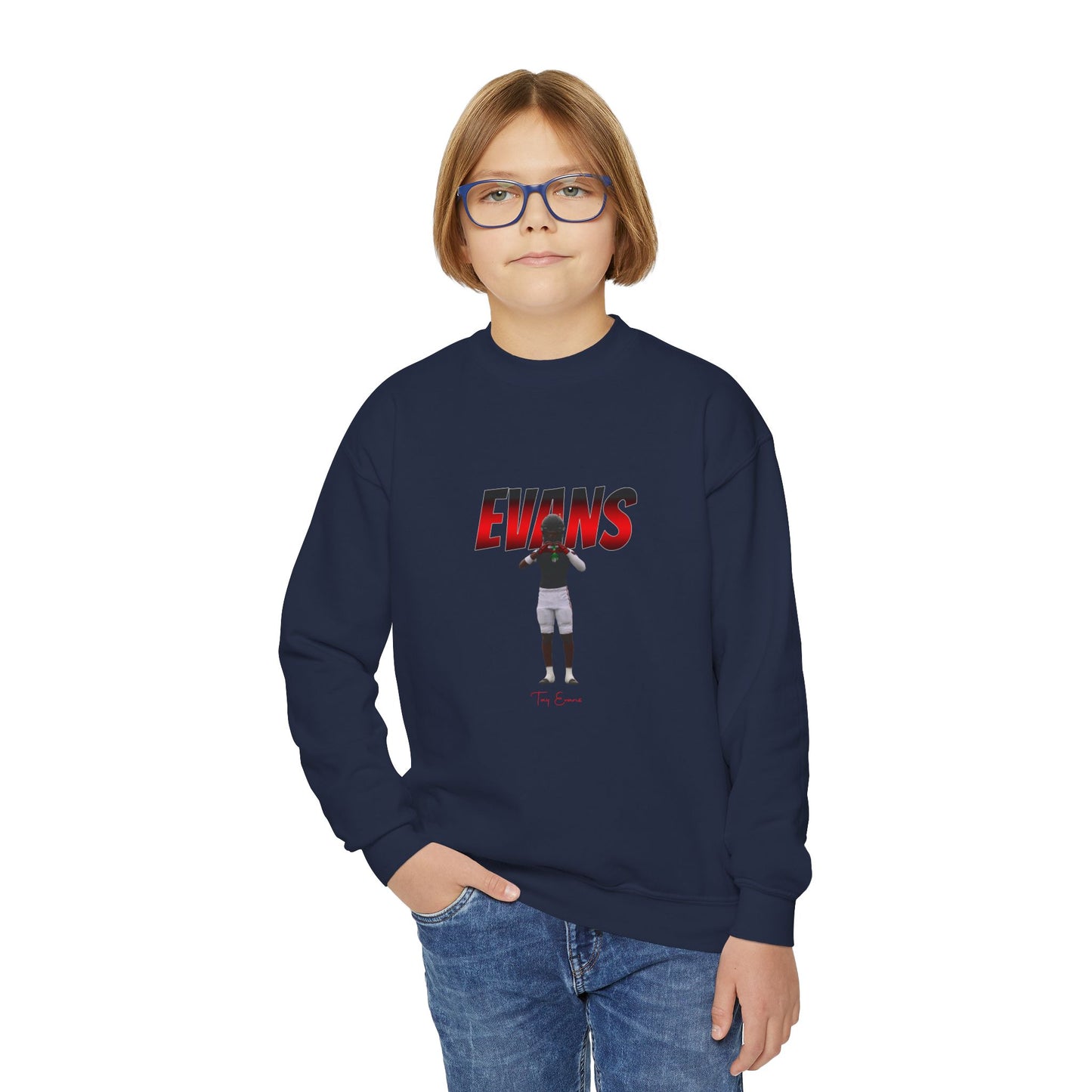 Tay Evans Youth Crewneck Sweatshirt