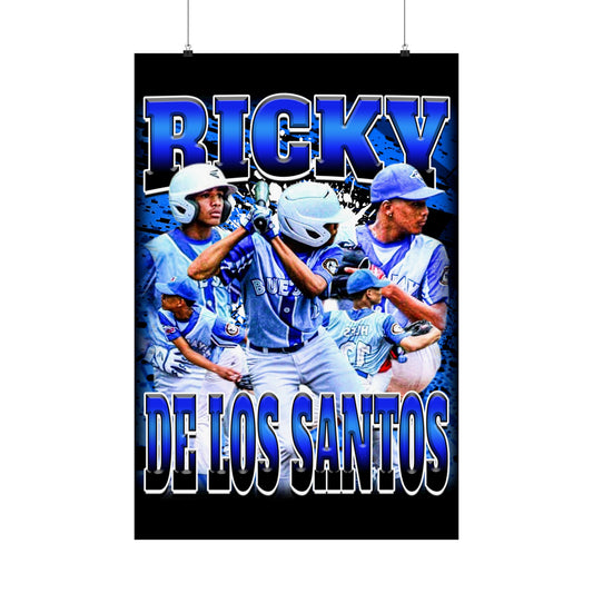 Ricky De Los Santos Poster 24" x 36"