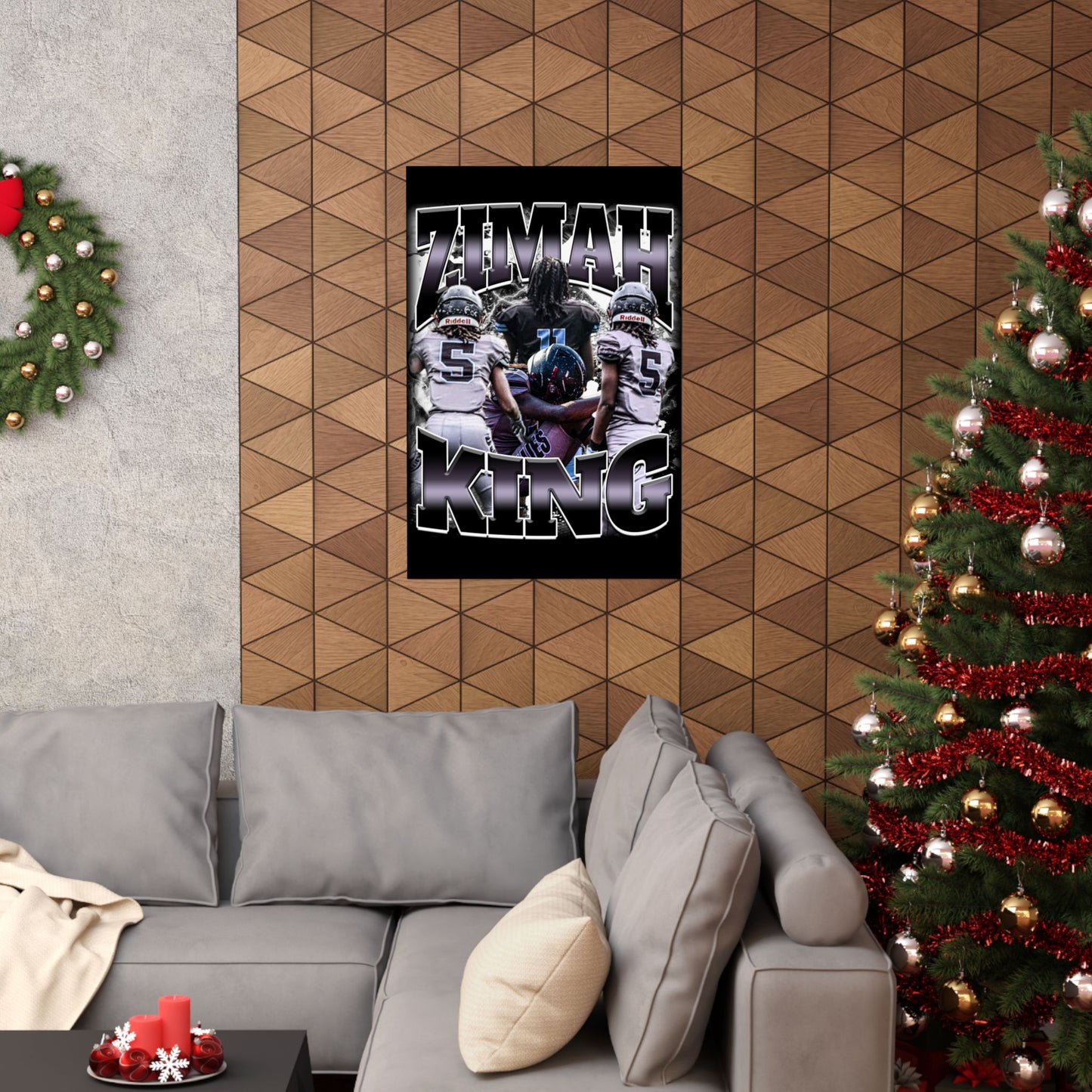 Zimah King Poster 24" x 36"