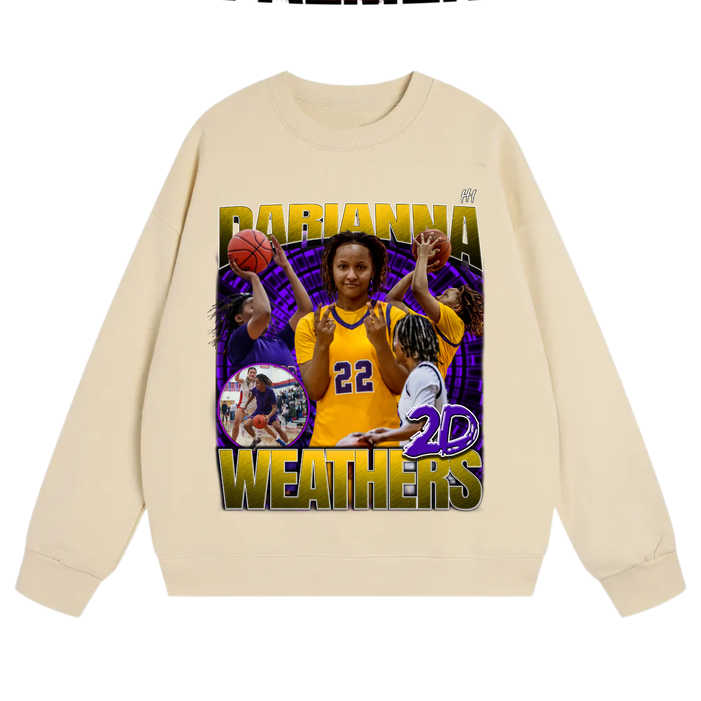 Darianna Weathers Heavyweight Crewneck Sweatshirt