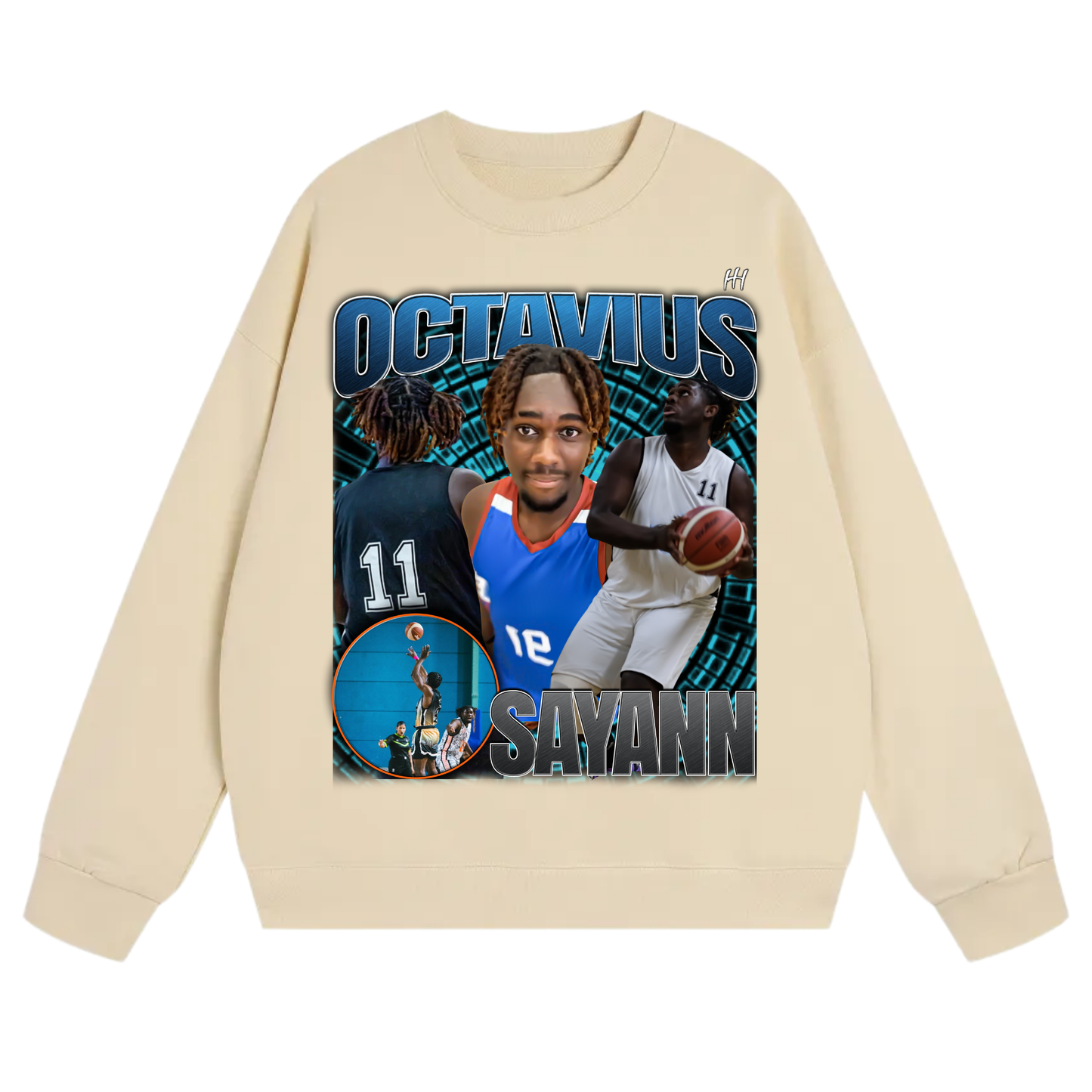Octavius Sayann Heavyweight Crewneck Sweatshirt