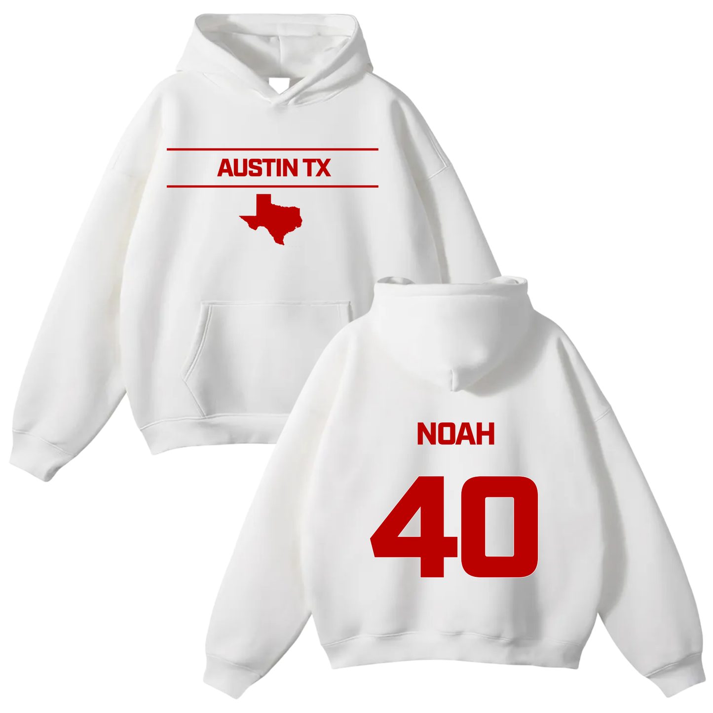 Noah Terrazas Oversize Fleeced Hoodie