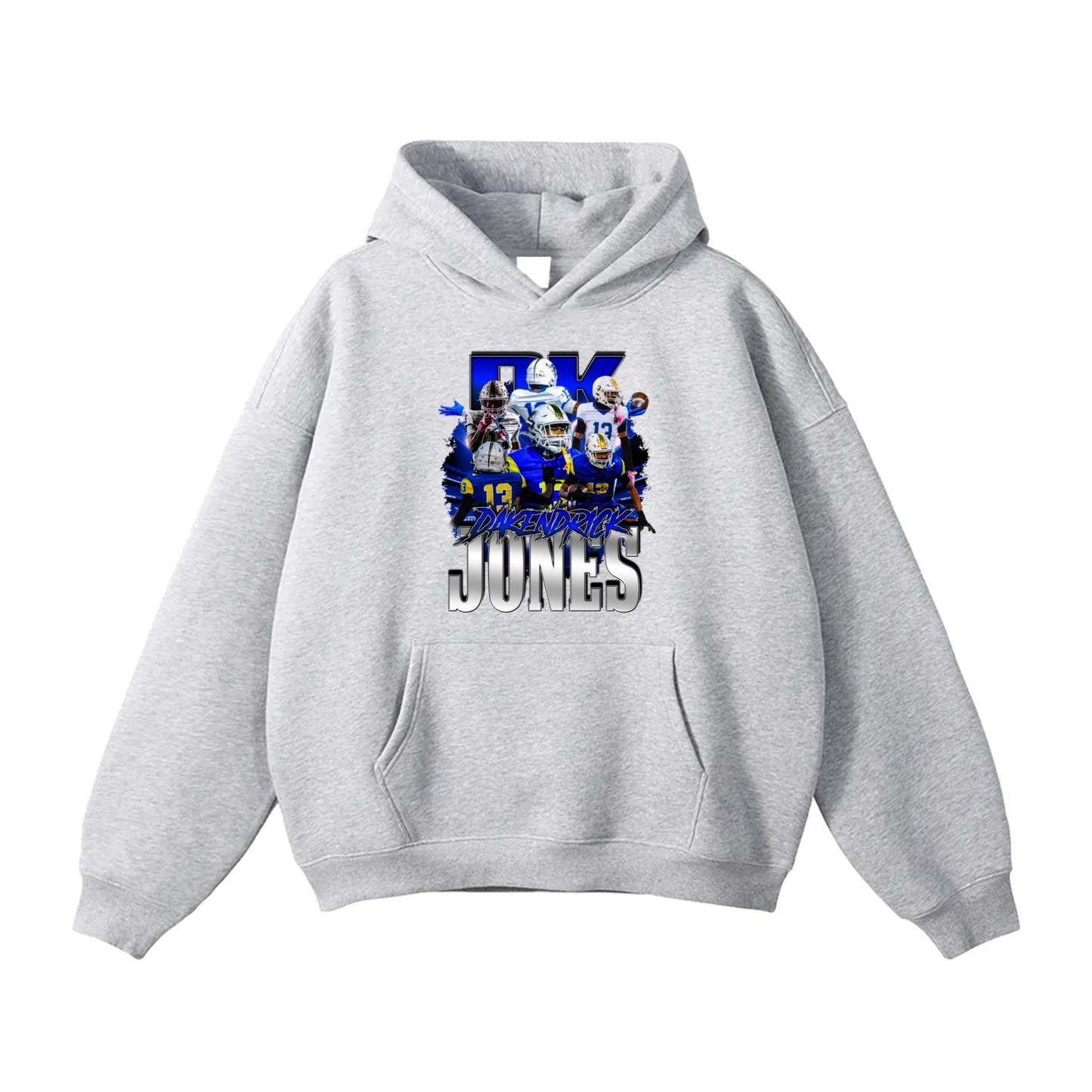 Dakendrick Jones Oversize Fleeced Hoodie