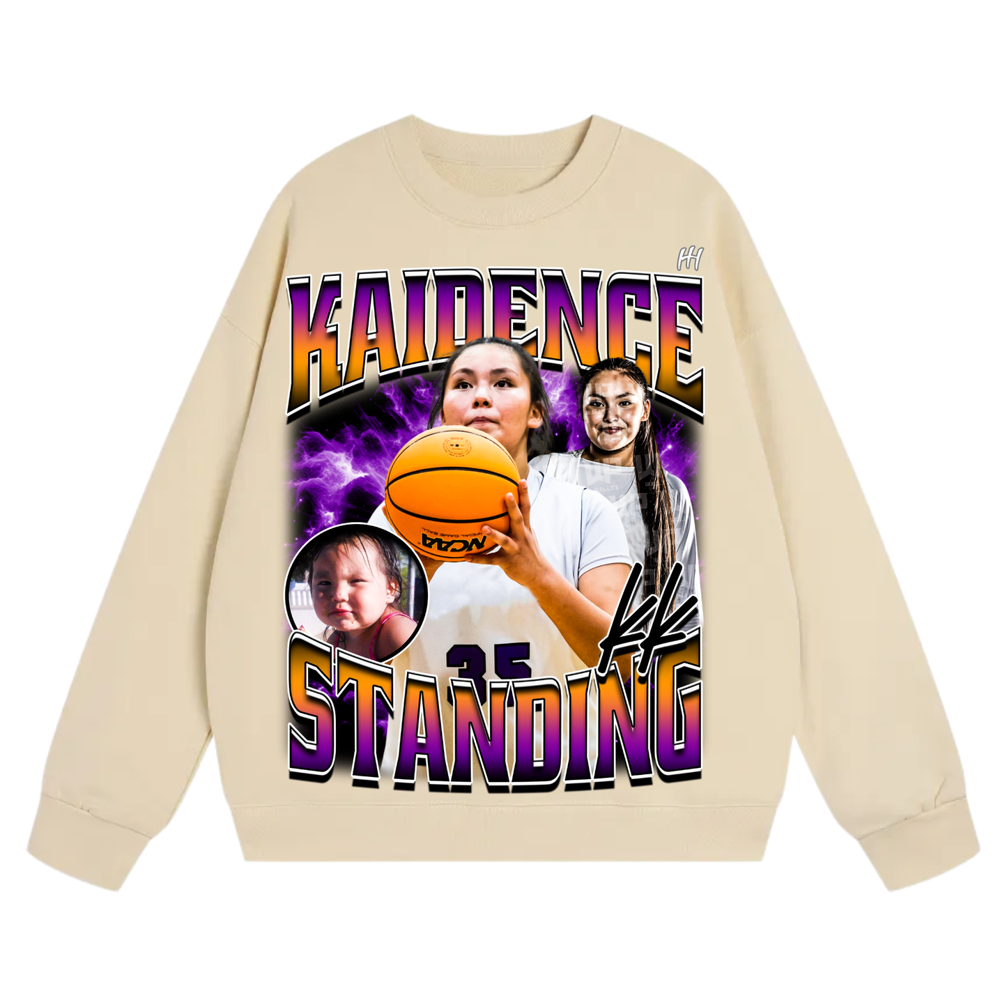 Kaidence Standing Heavyweight Crewneck Sweatshirt