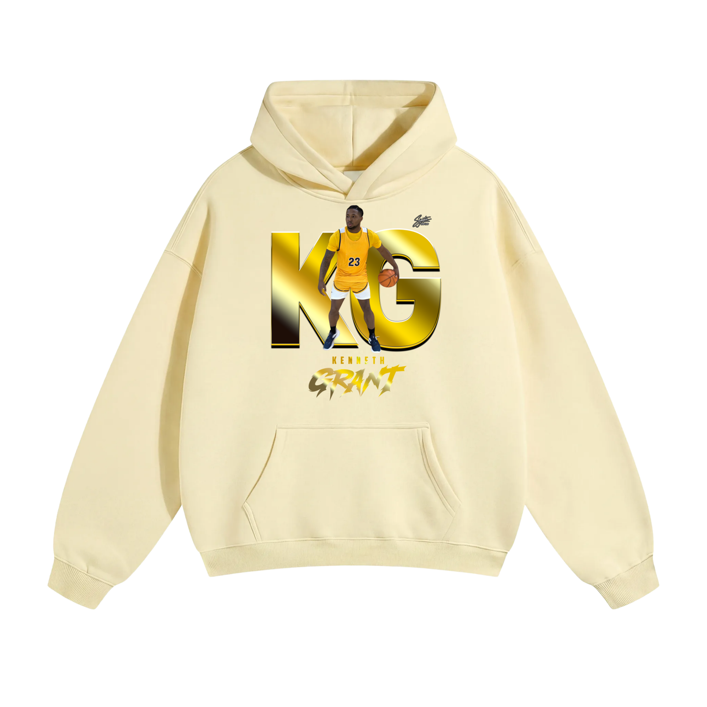 Kenneth Grant Oversize Fleeced Hoodie