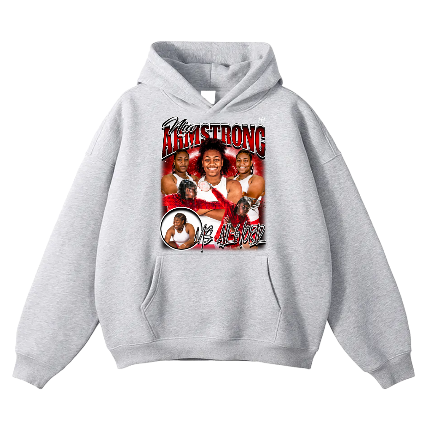 Nia Armstrong Oversize Fleeced Hoodie