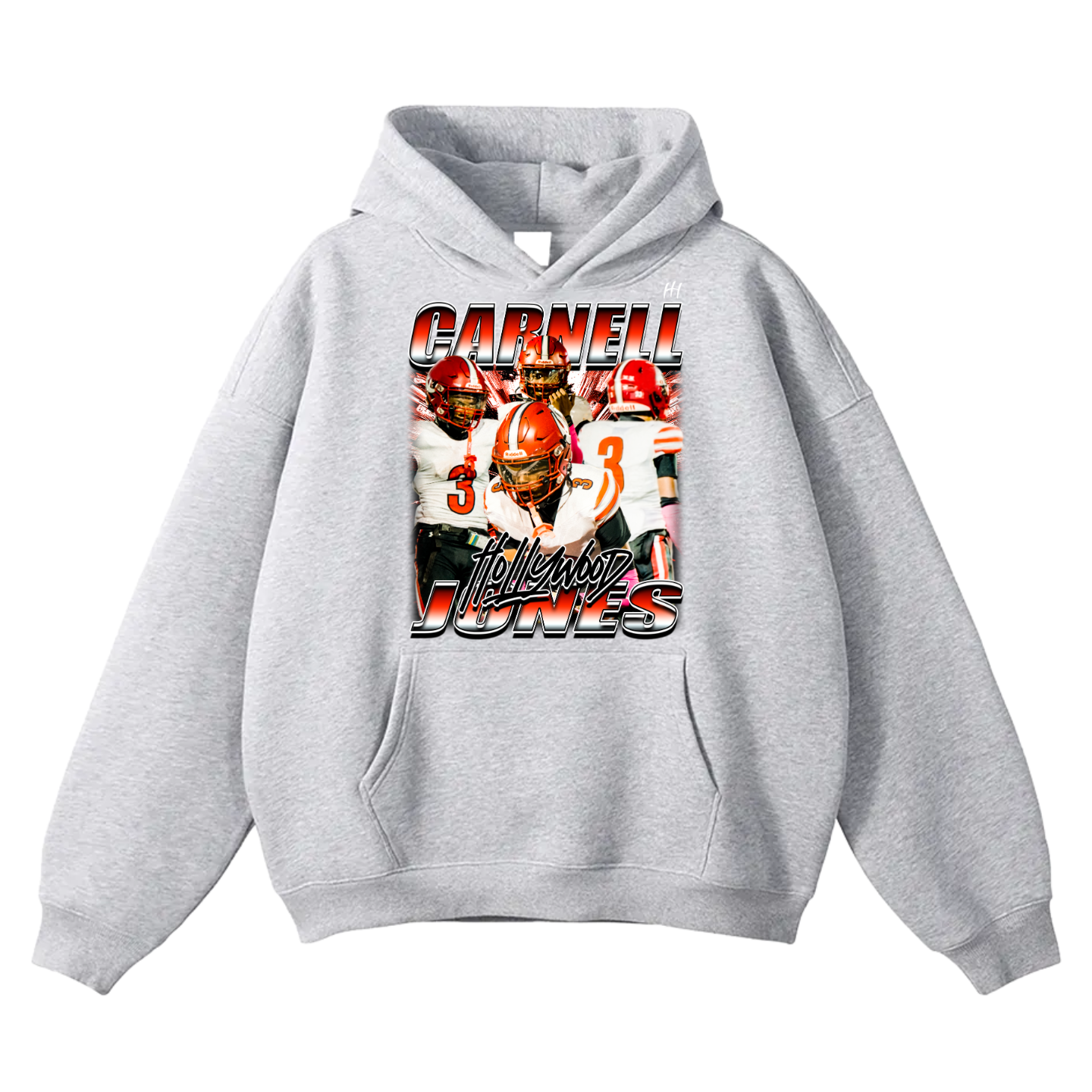 Carnell Jones Oversize Fleeced Hoodie