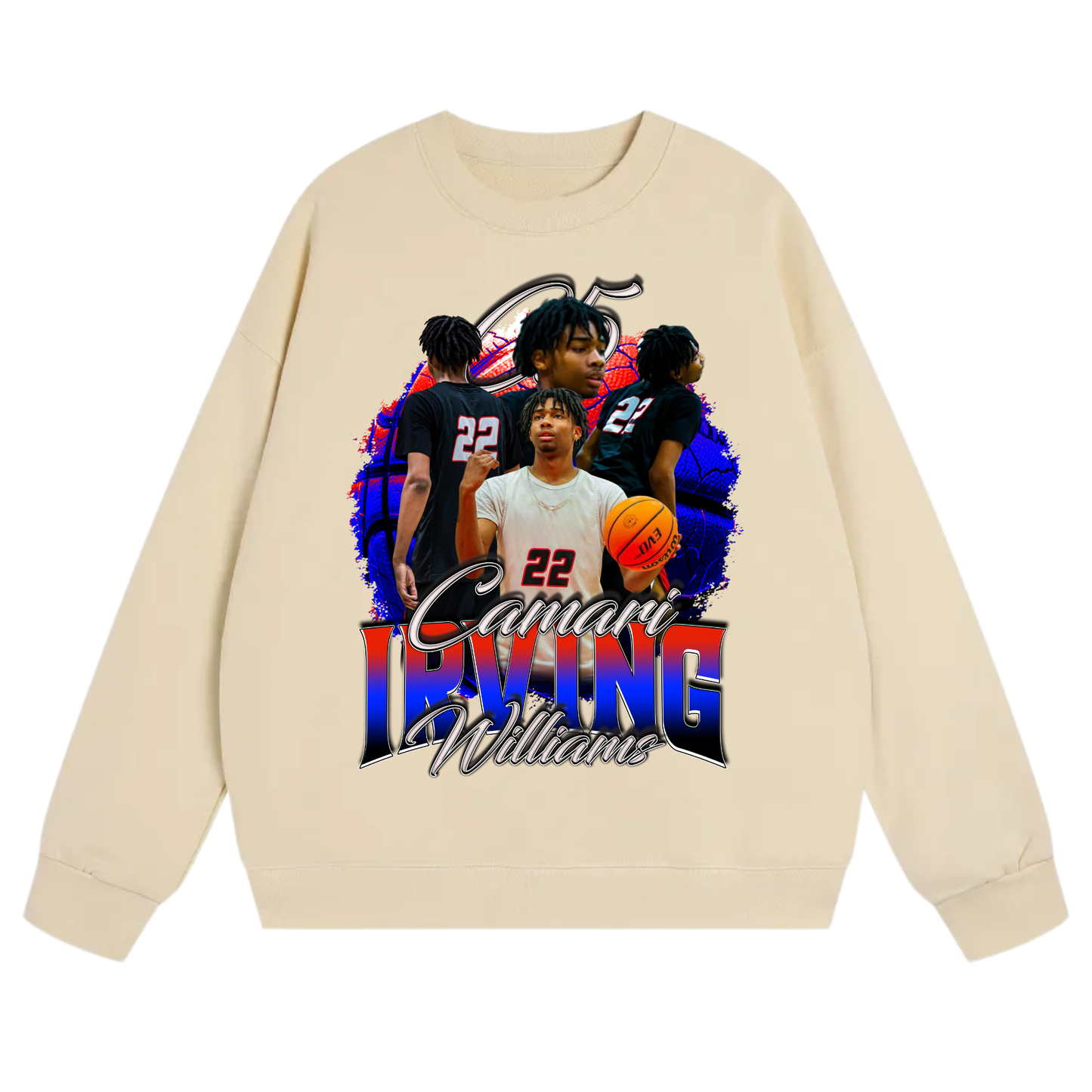 Camari Irving Williams Heavyweight Crewneck Sweatshirt