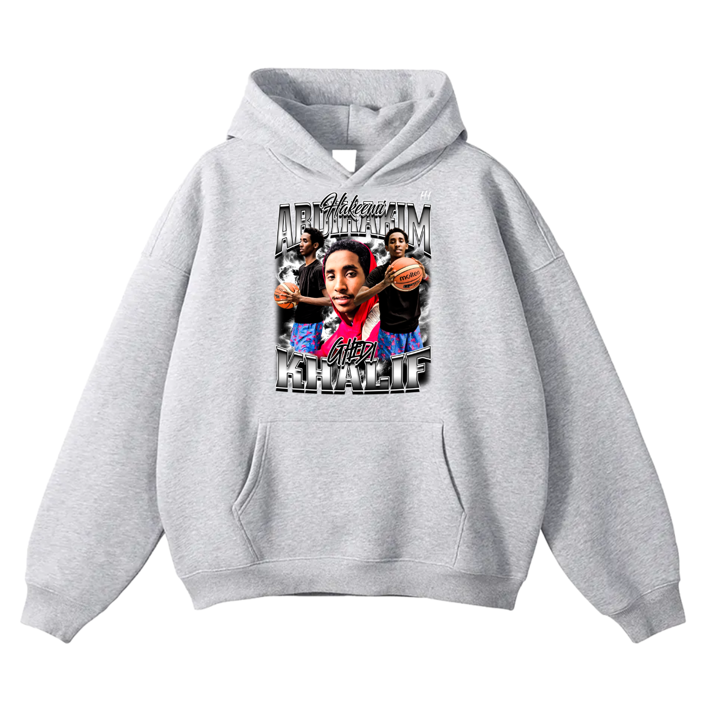 Abdihakim Mohamed Khalif Oversize Fleeced Hoodie