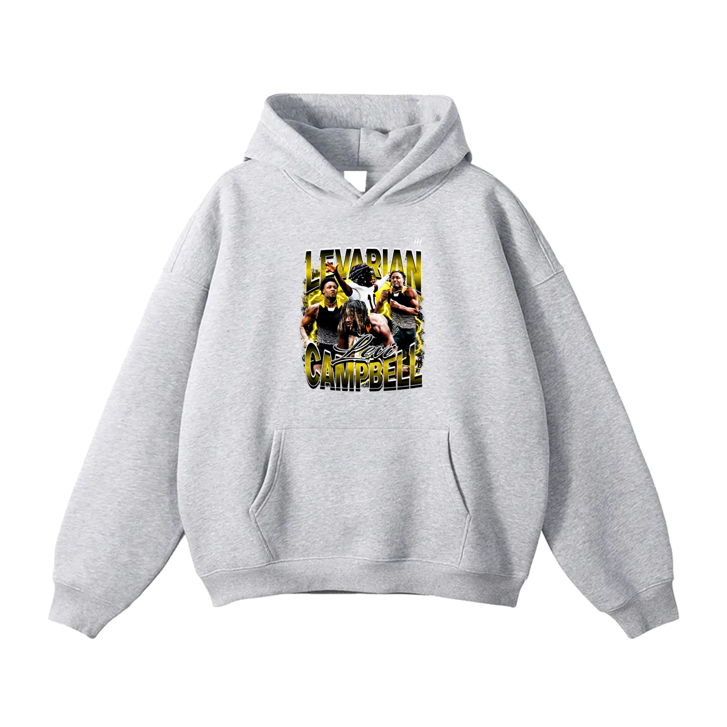 Levarian Campbell Oversize Fleeced Hoodie
