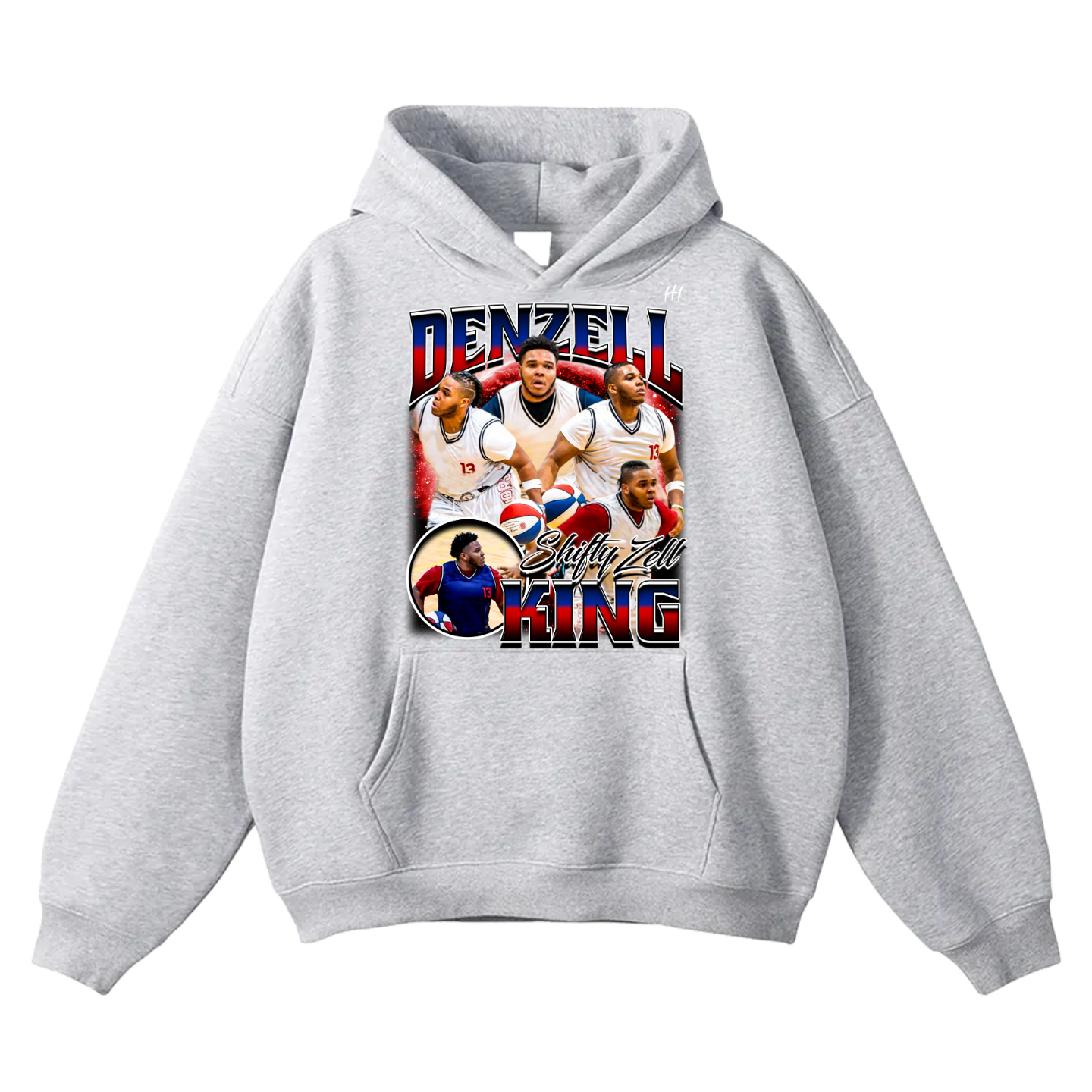Denzell King Oversize Fleeced Hoodie