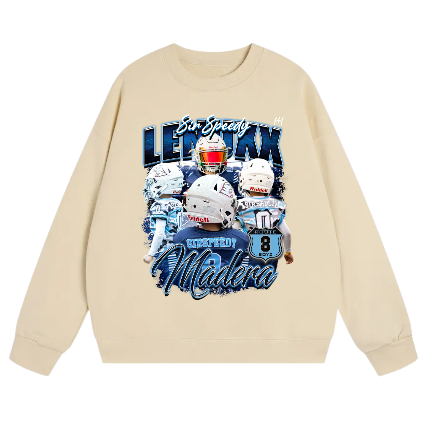Lenuxx Madera Heavyweight Crewneck Sweatshirt