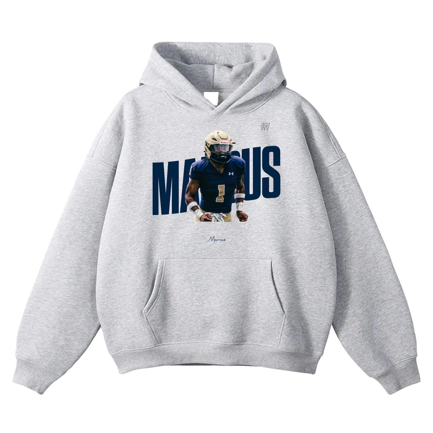 Marcus Oversize Fleeced Hoodie