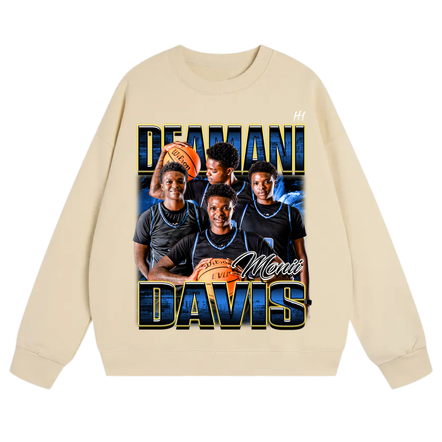 Deamani Davis Heavyweight Crewneck Sweatshirt