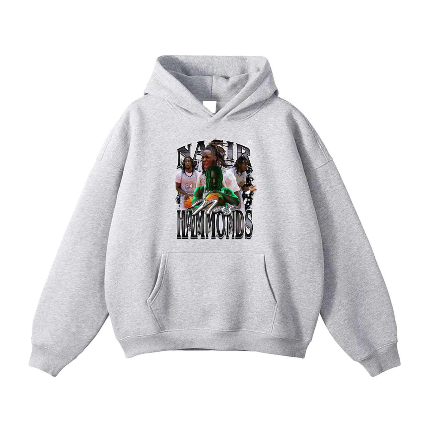 Nasir Hammonds Oversize Fleeced Hoodie