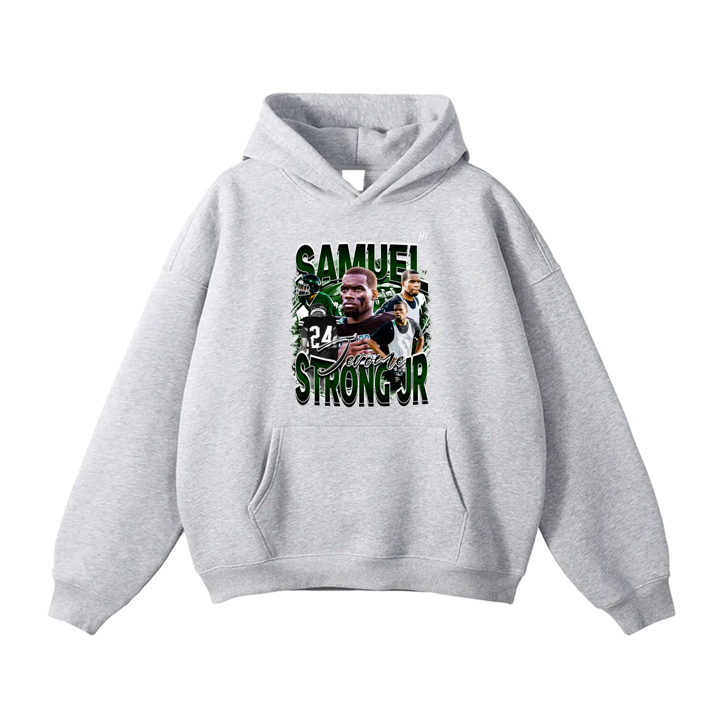 Samuel Jerome Strong Jr Oversize Fleeced Hoodie
