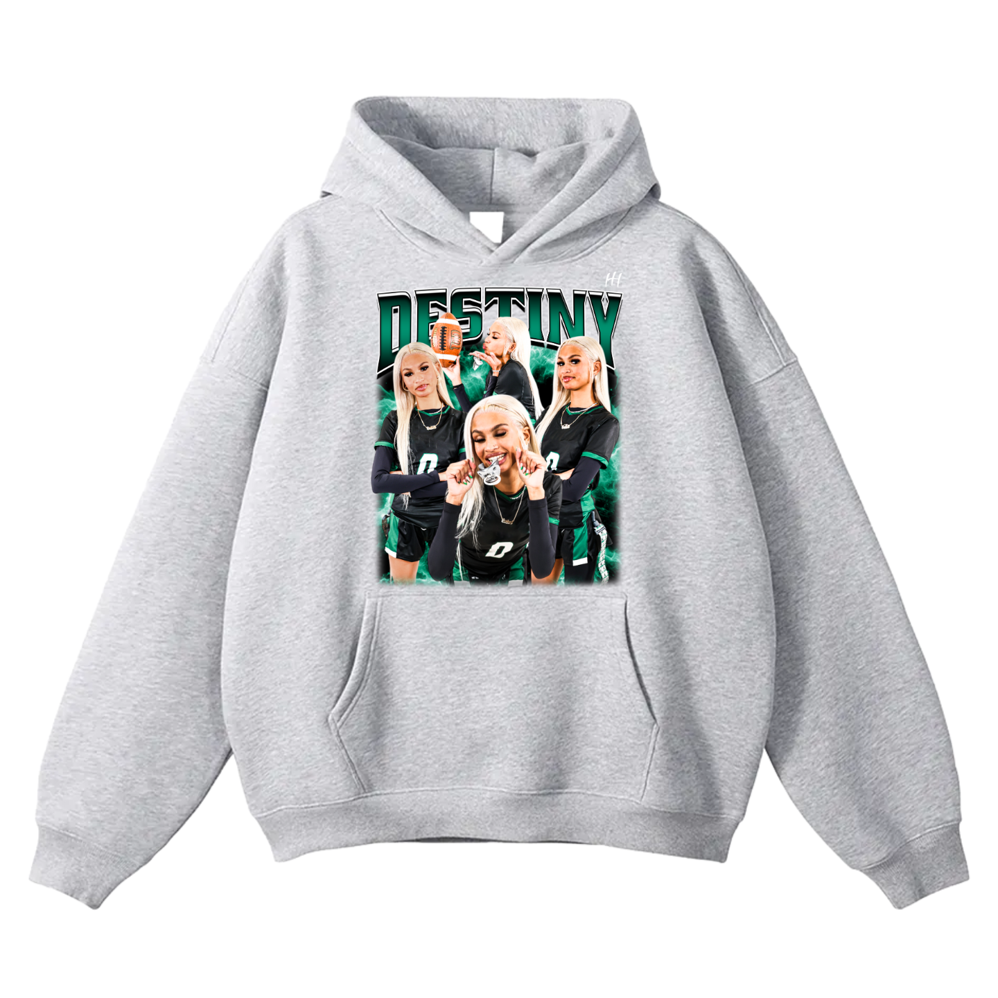 Destiny De La Cruz Oversize Fleeced Hoodie