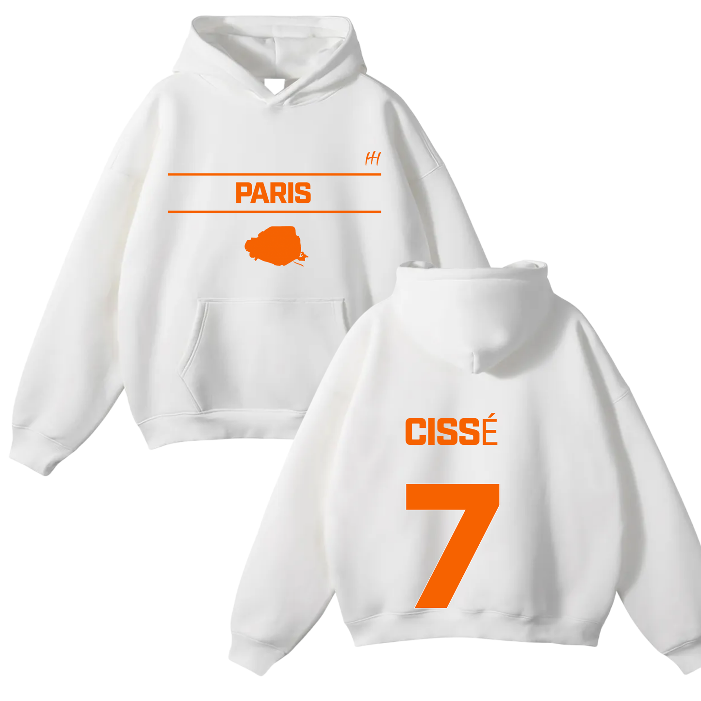 Cissé Hamidou Oversize Fleeced Hoodie