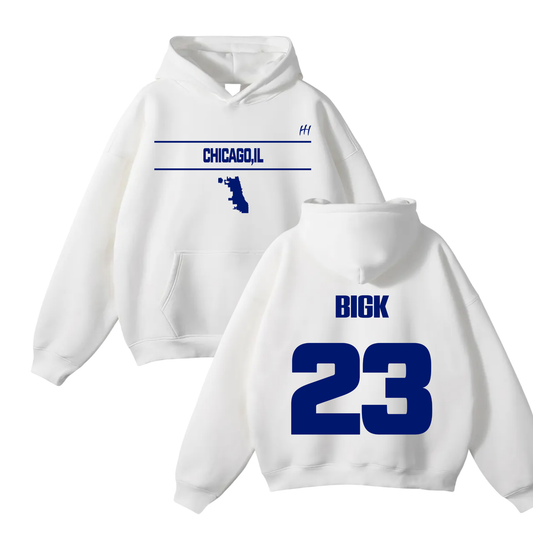 Kahlil Leonard Oversize Fleeced Hoodie