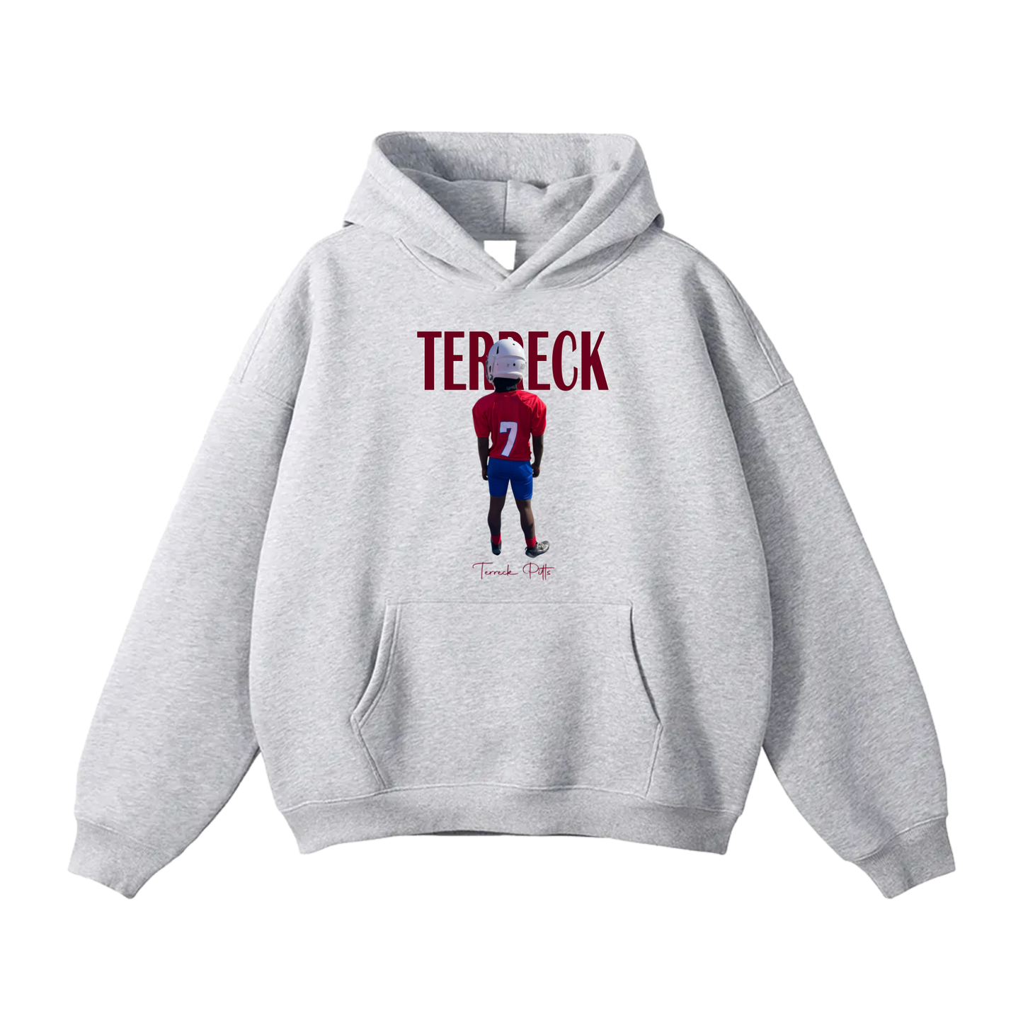 Terreck Pitts Oversize Fleeced Hoodie