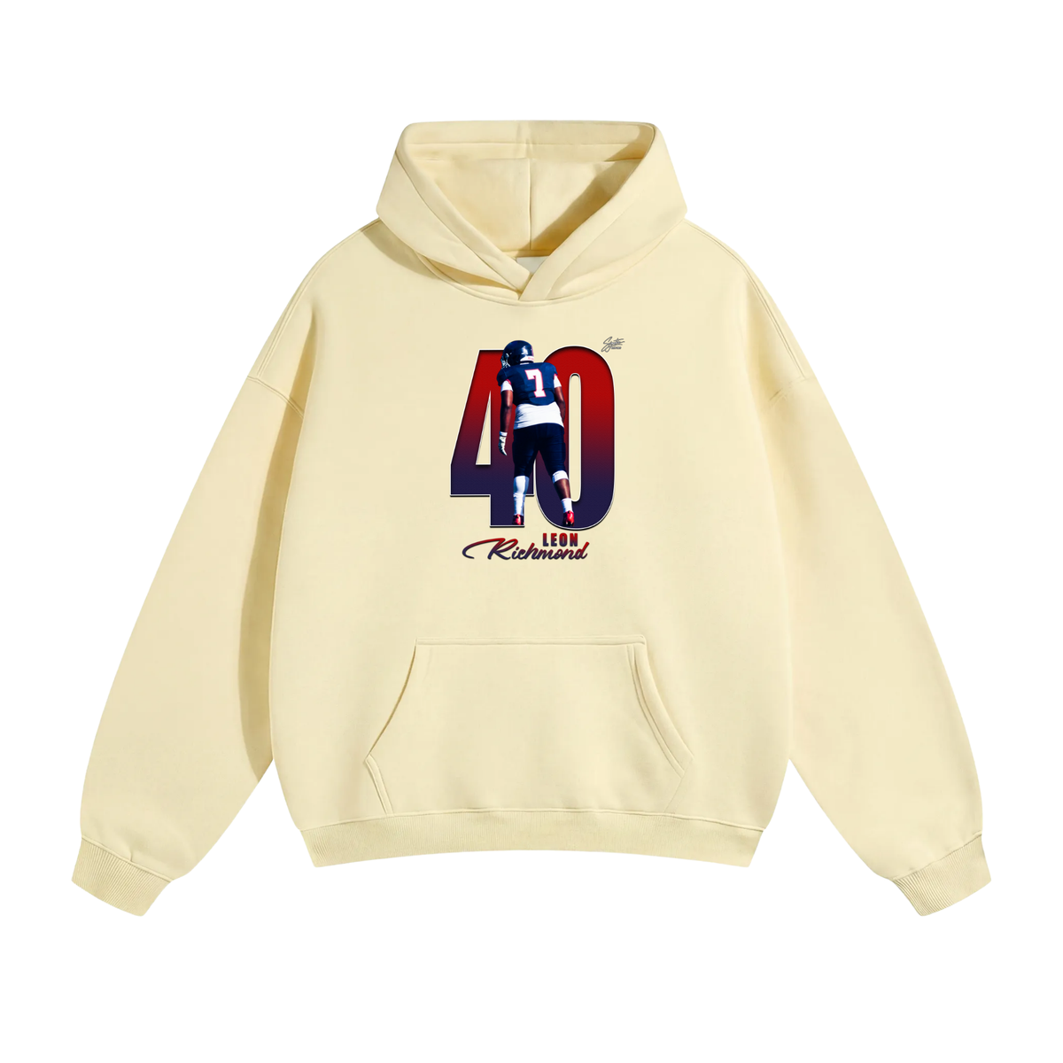 Leon Richmond Oversize Fleeced Hoodie