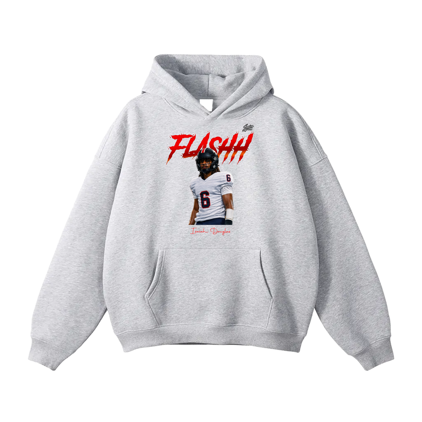 Isaiah Douglas Oversize Fleeced Hoodie