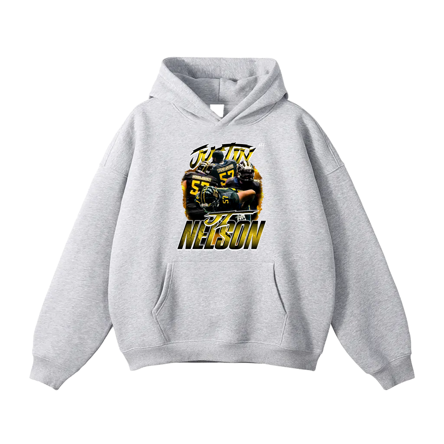 Justin Nelson Oversize Fleeced Hoodie