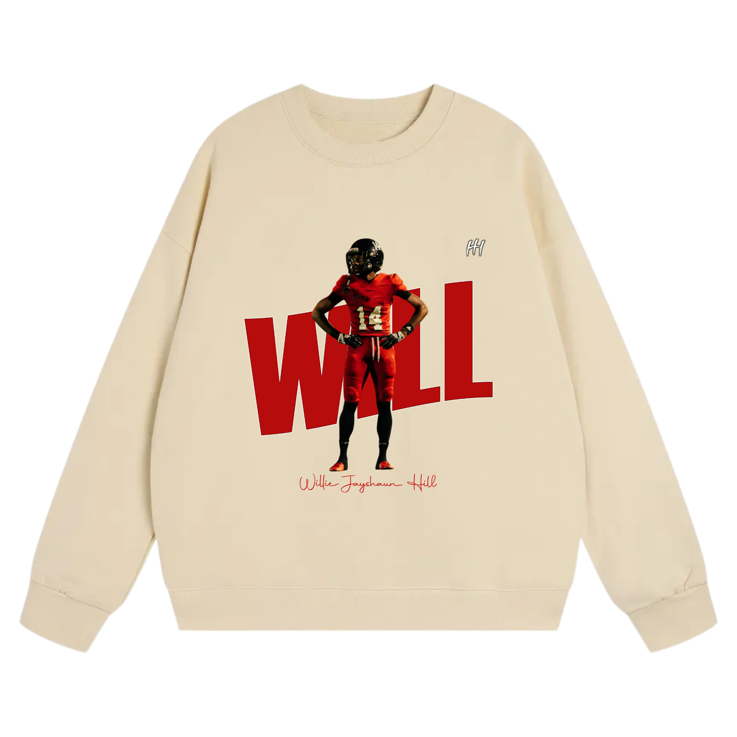 Willie Jayshaun Hill Heavyweight Crewneck Sweatshirt
