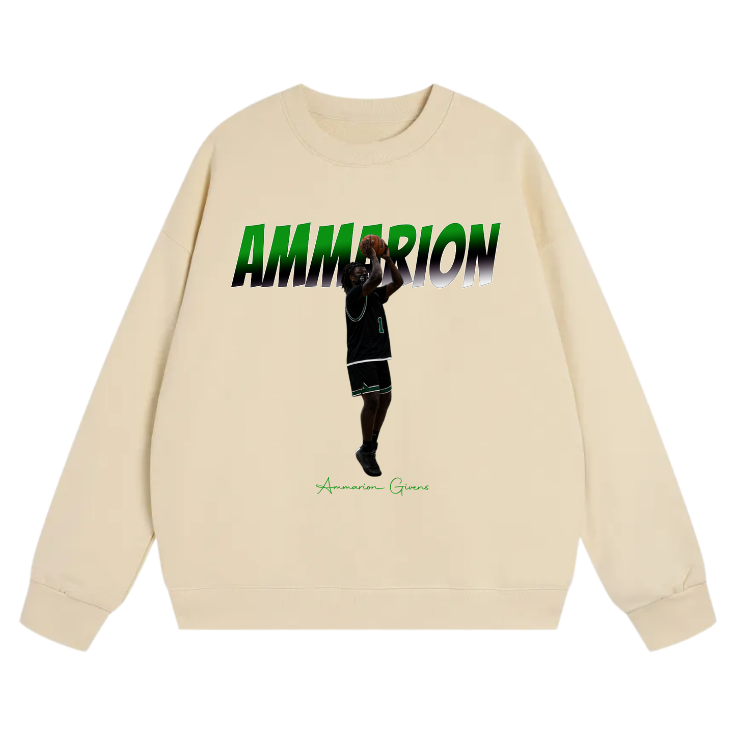 Ammarion Givens Heavyweight Crewneck Sweatshirt