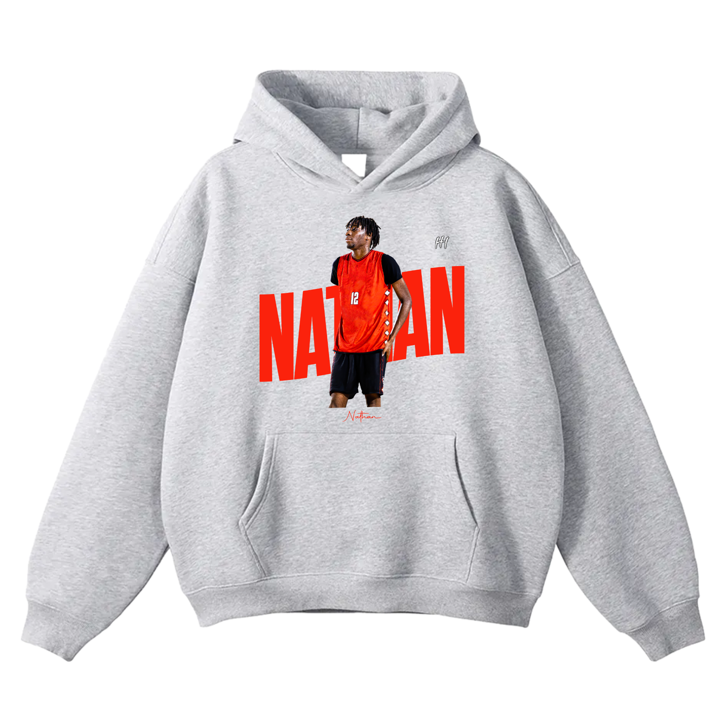 NATHAN Oversize Fleeced Hoodie