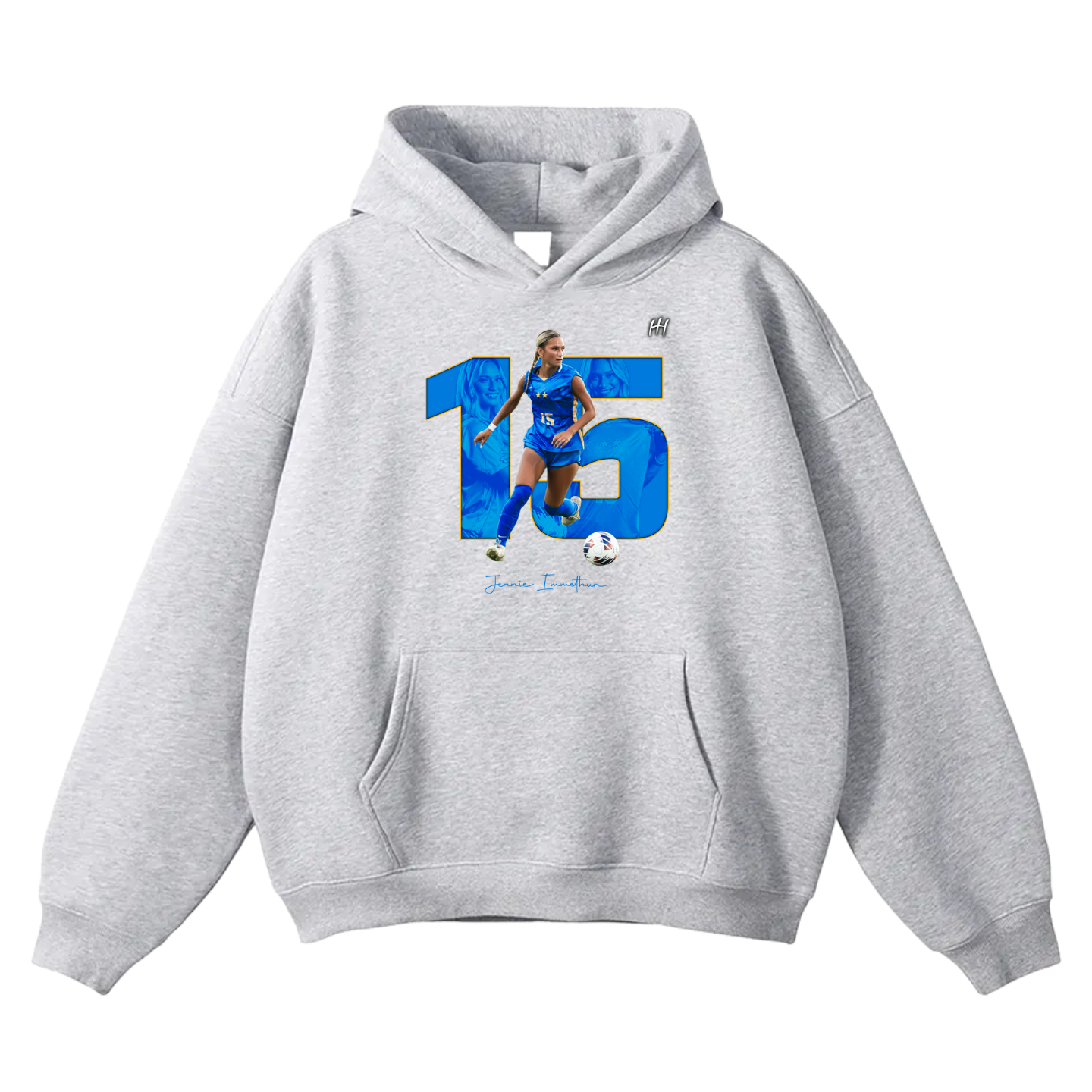 Jennie Immethun Oversize Fleeced Hoodie