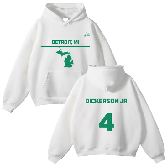 Kristopher Dickerson Jr Oversize Fleeced Hoodie