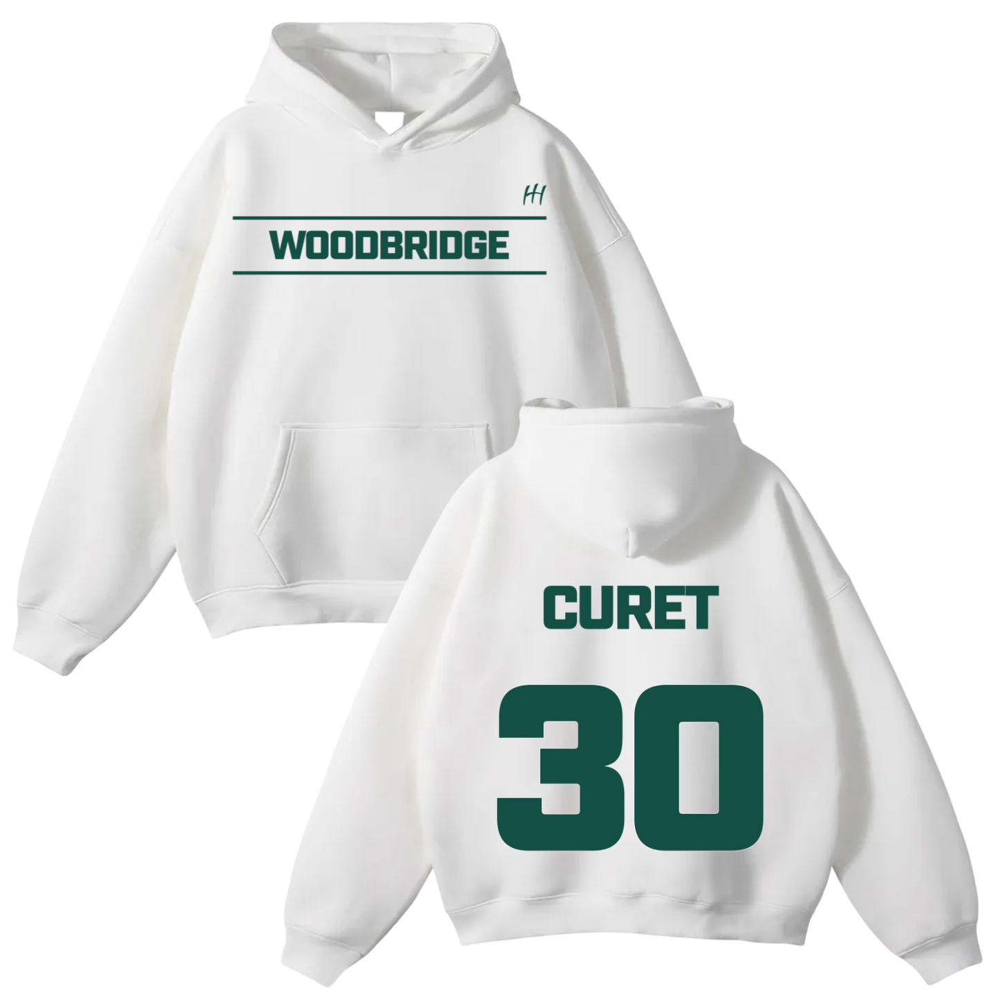 James Curet Oversize Fleeced Hoodie