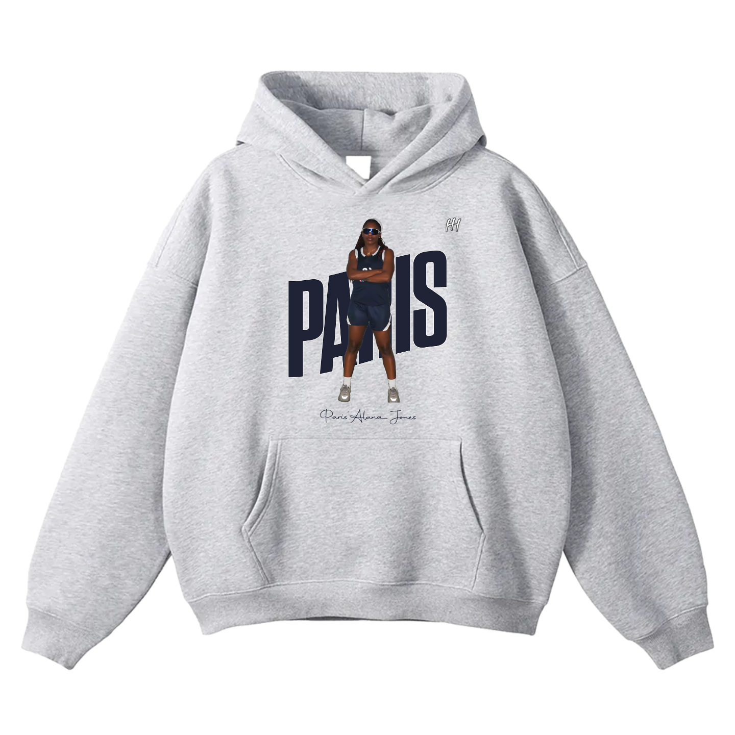 Paris'Alana Jones Oversize Fleeced Hoodie