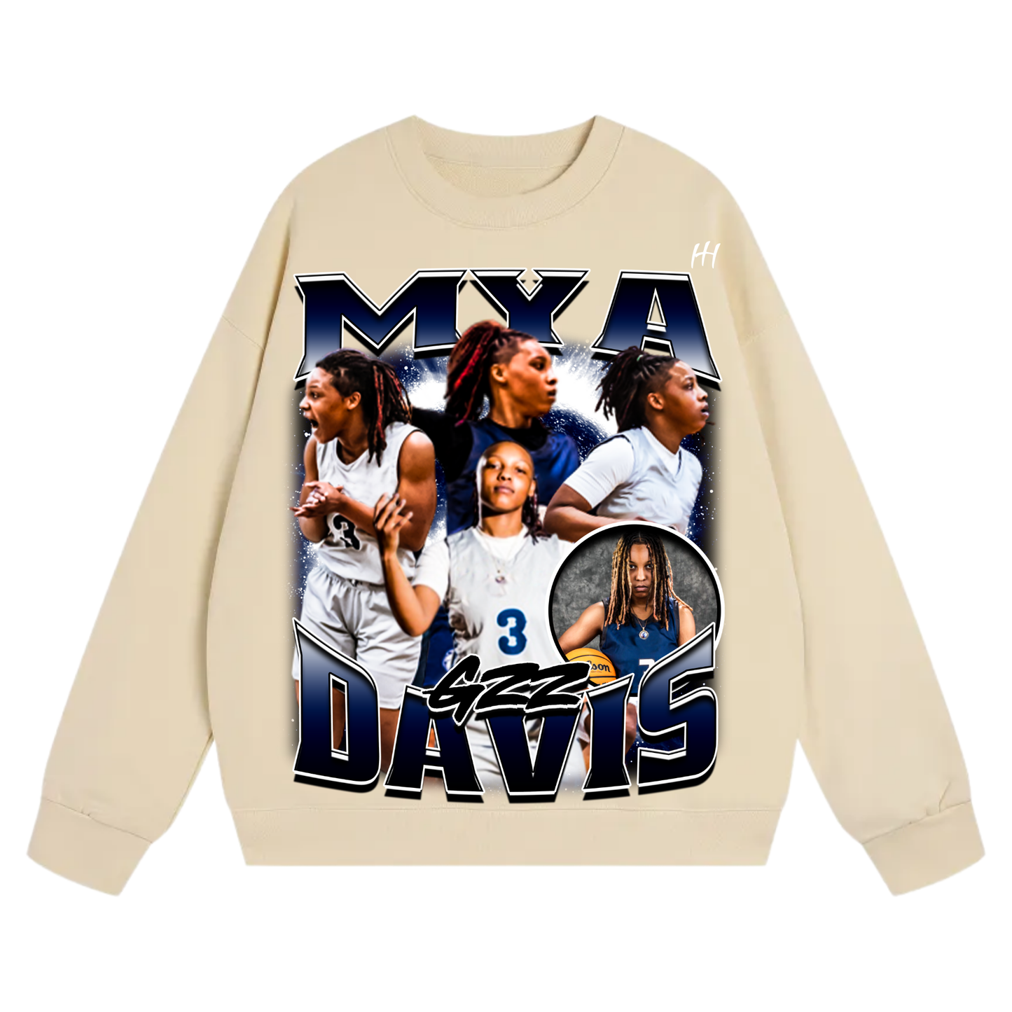 Mya Davis Heavyweight Crewneck Sweatshirt