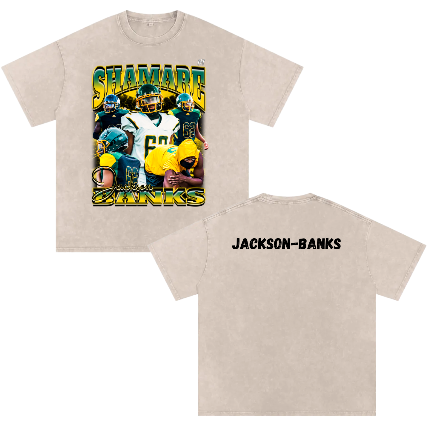 Shamare’ Jackson-Banks Heavyweight Oversized T-shirt