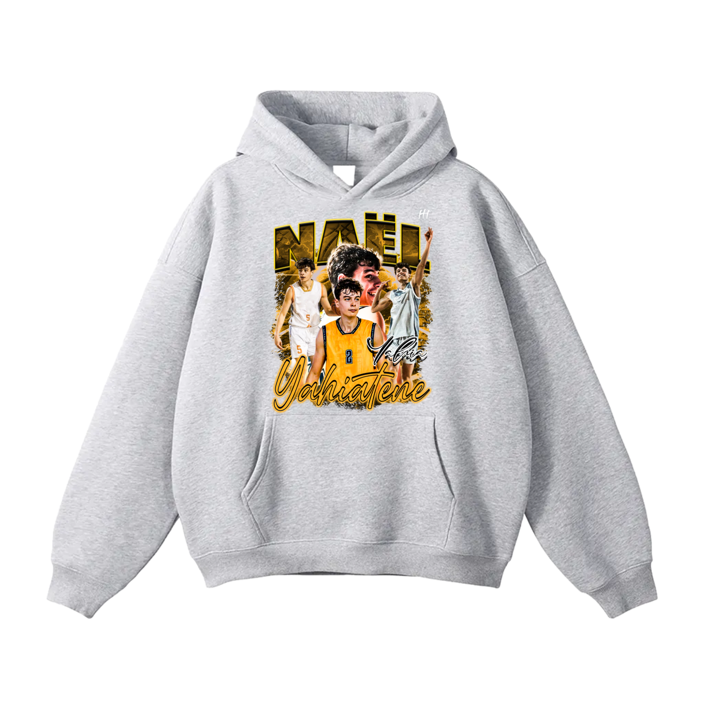 Nael Yahiatene Oversize Fleeced Hoodie