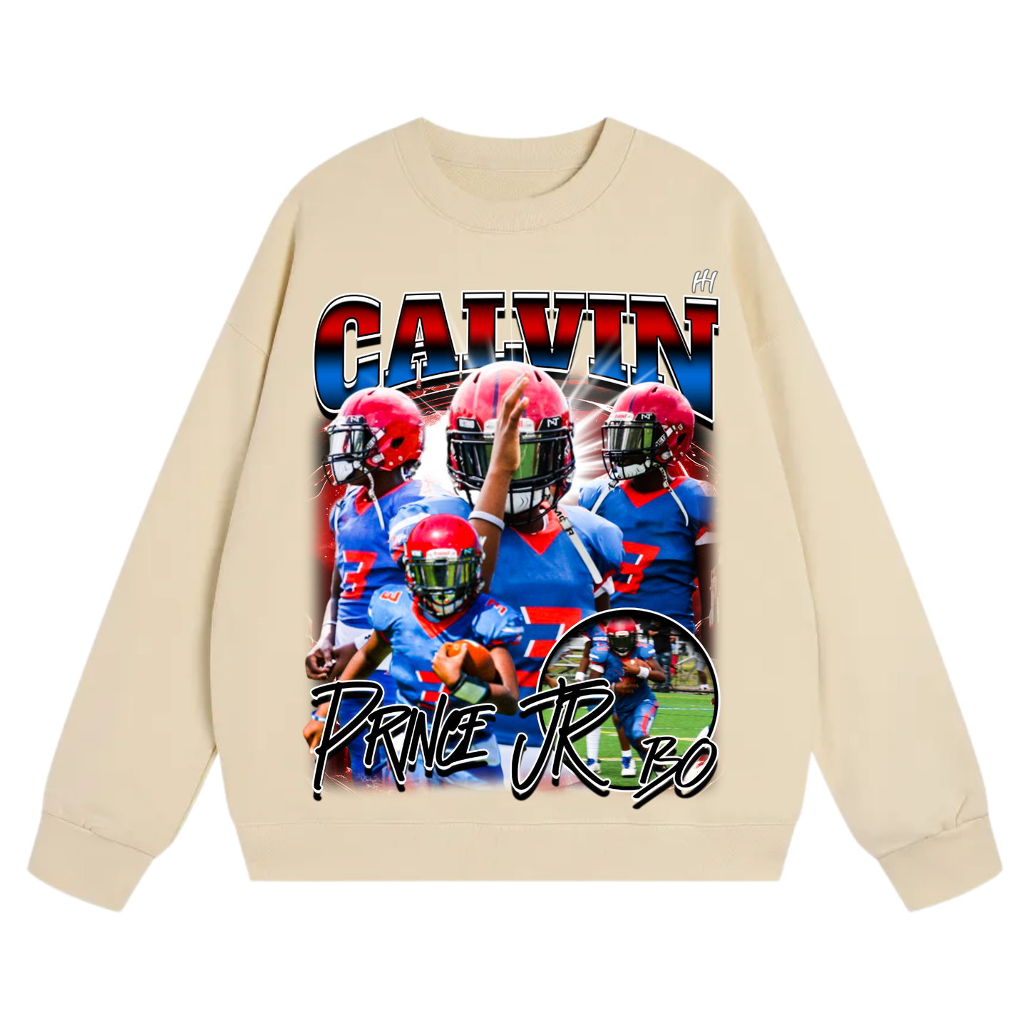 Calvin prince jr Heavyweight Crewneck Sweatshirt