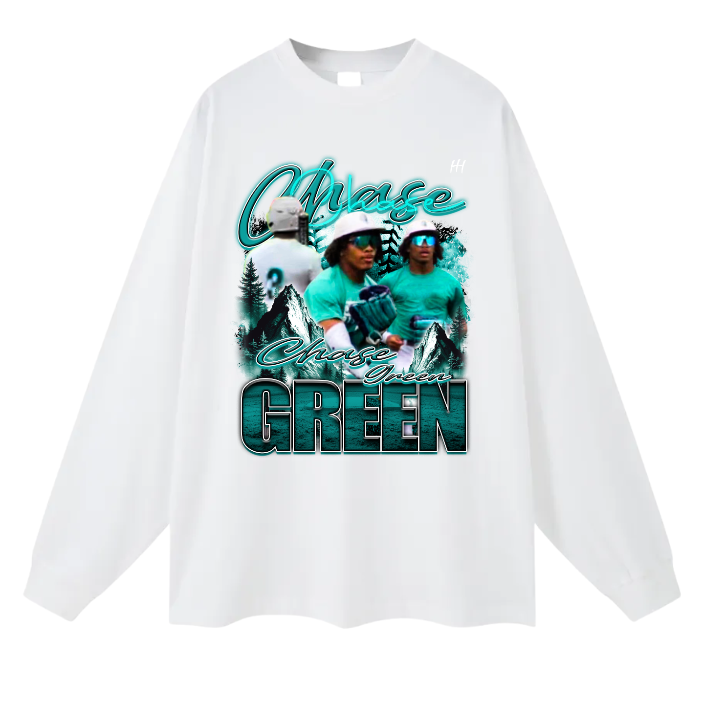 Chase Green Long Sleeve Tee