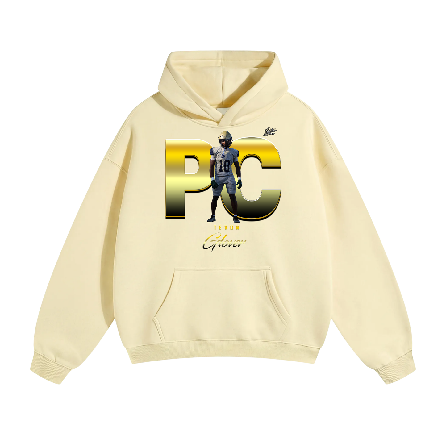 Tevon Glover Oversize Fleeced Hoodie