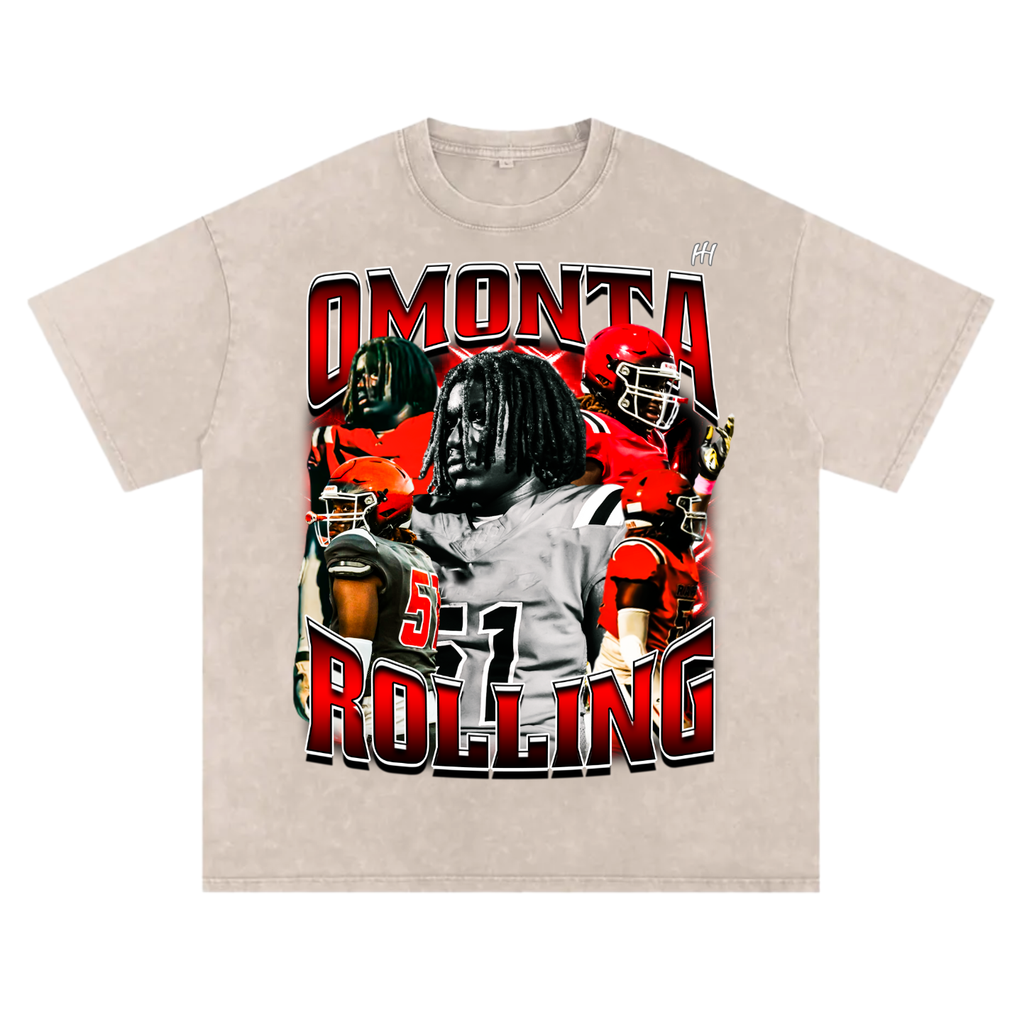 Omonta rolling Heavyweight Oversized T-shirt