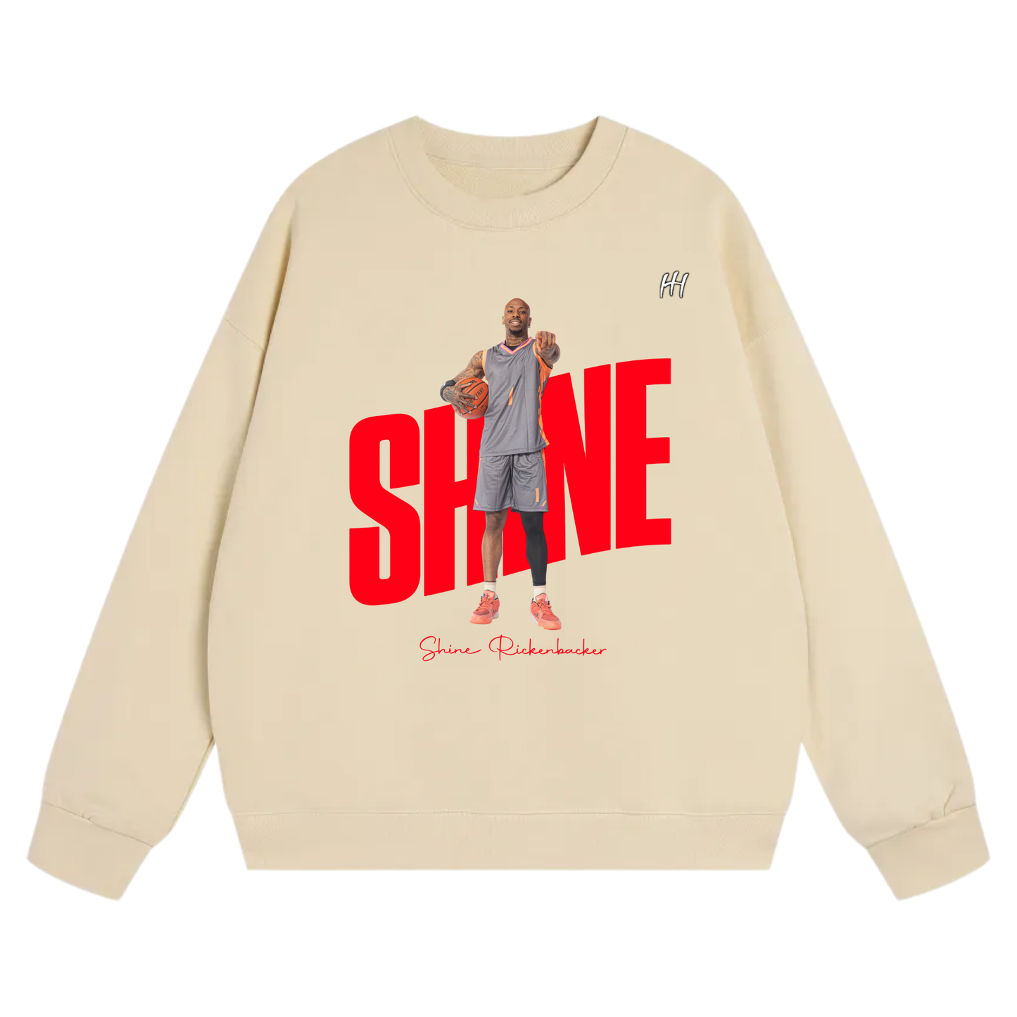 Shine Rickenbacker Heavyweight Crewneck Sweatshirt