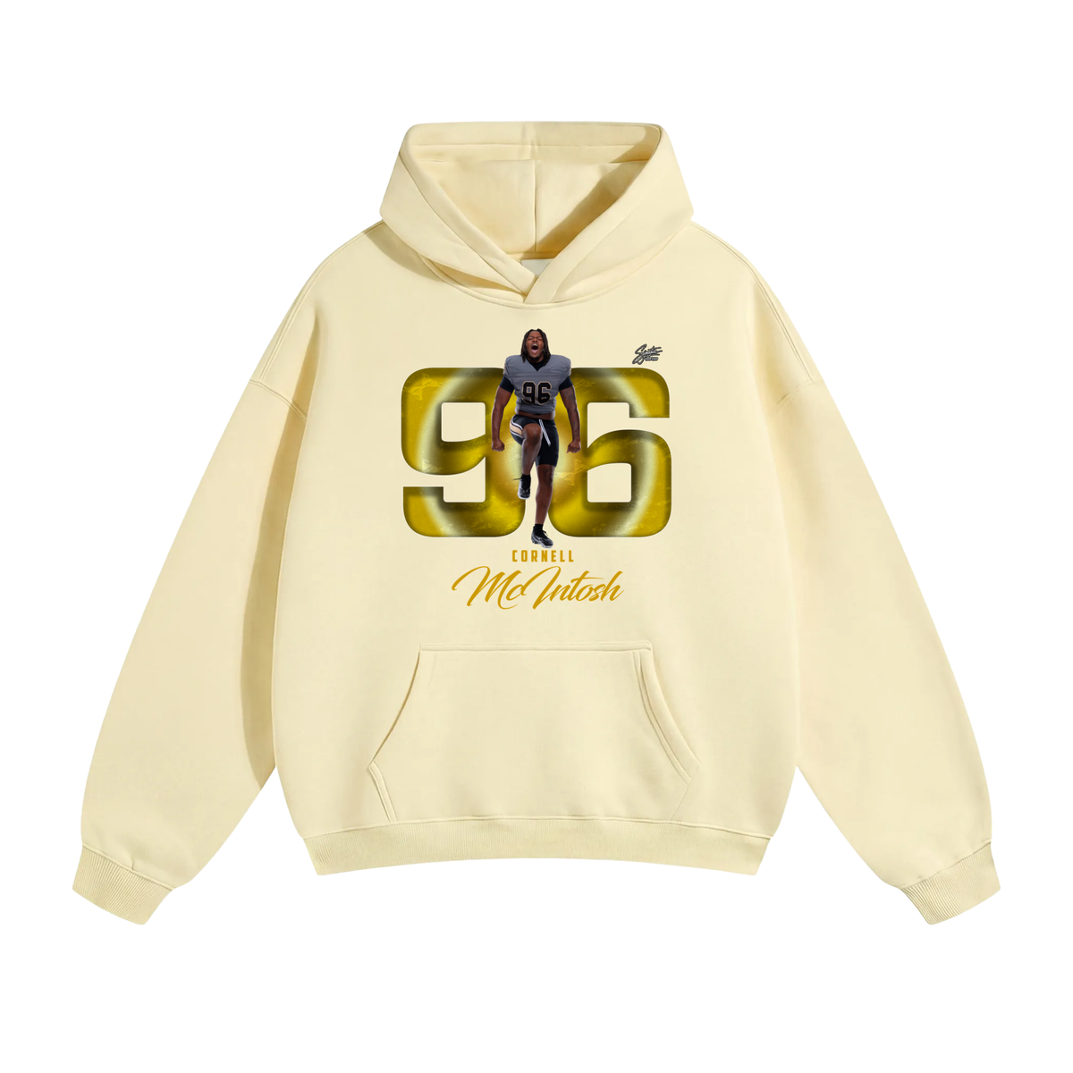 Cornell McIntosh Oversize Fleeced Hoodie