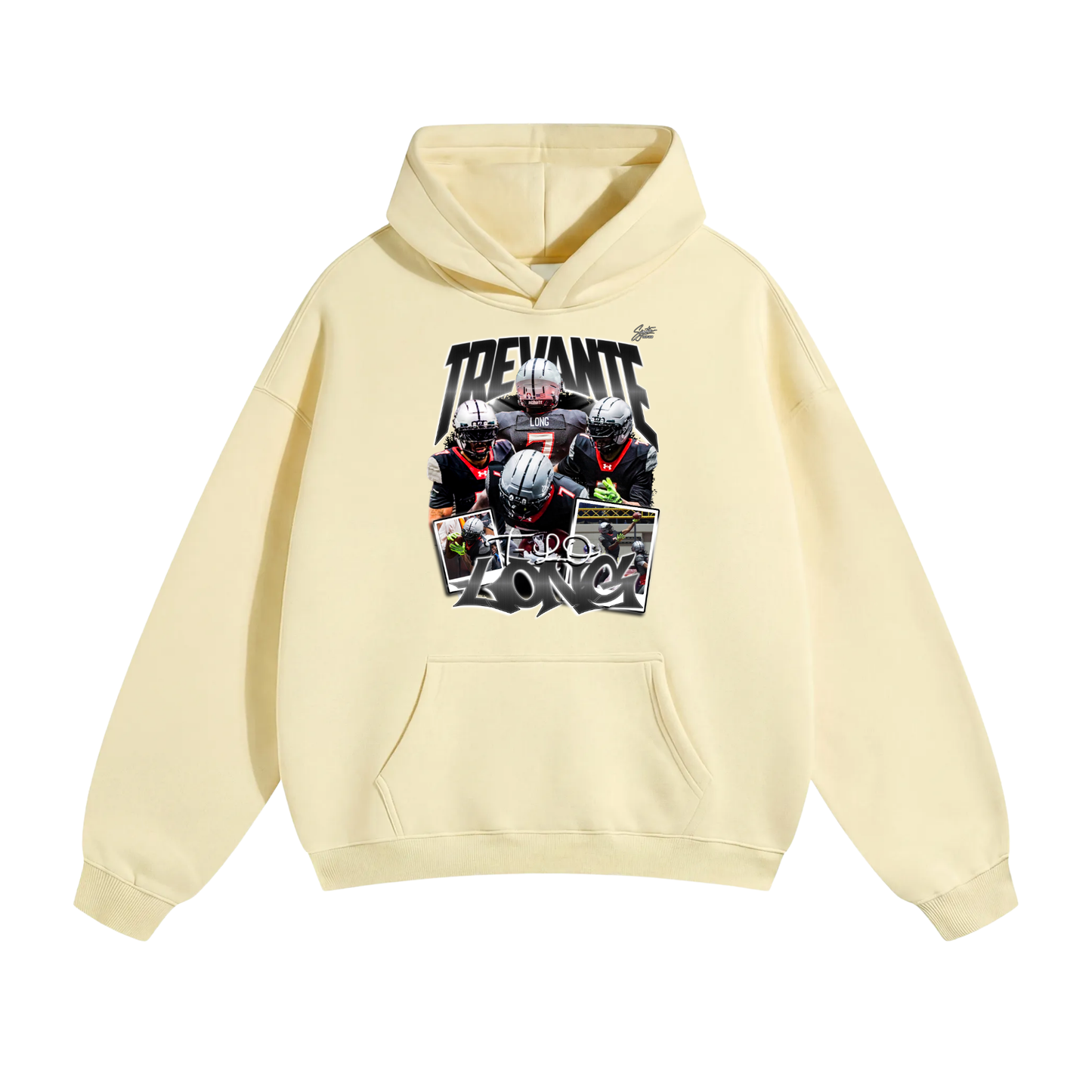 Trevante Long Oversize Fleeced Hoodie