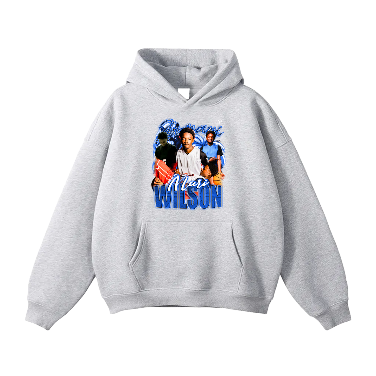 Jamari Wilson 3 Oversize Fleeced Hoodie